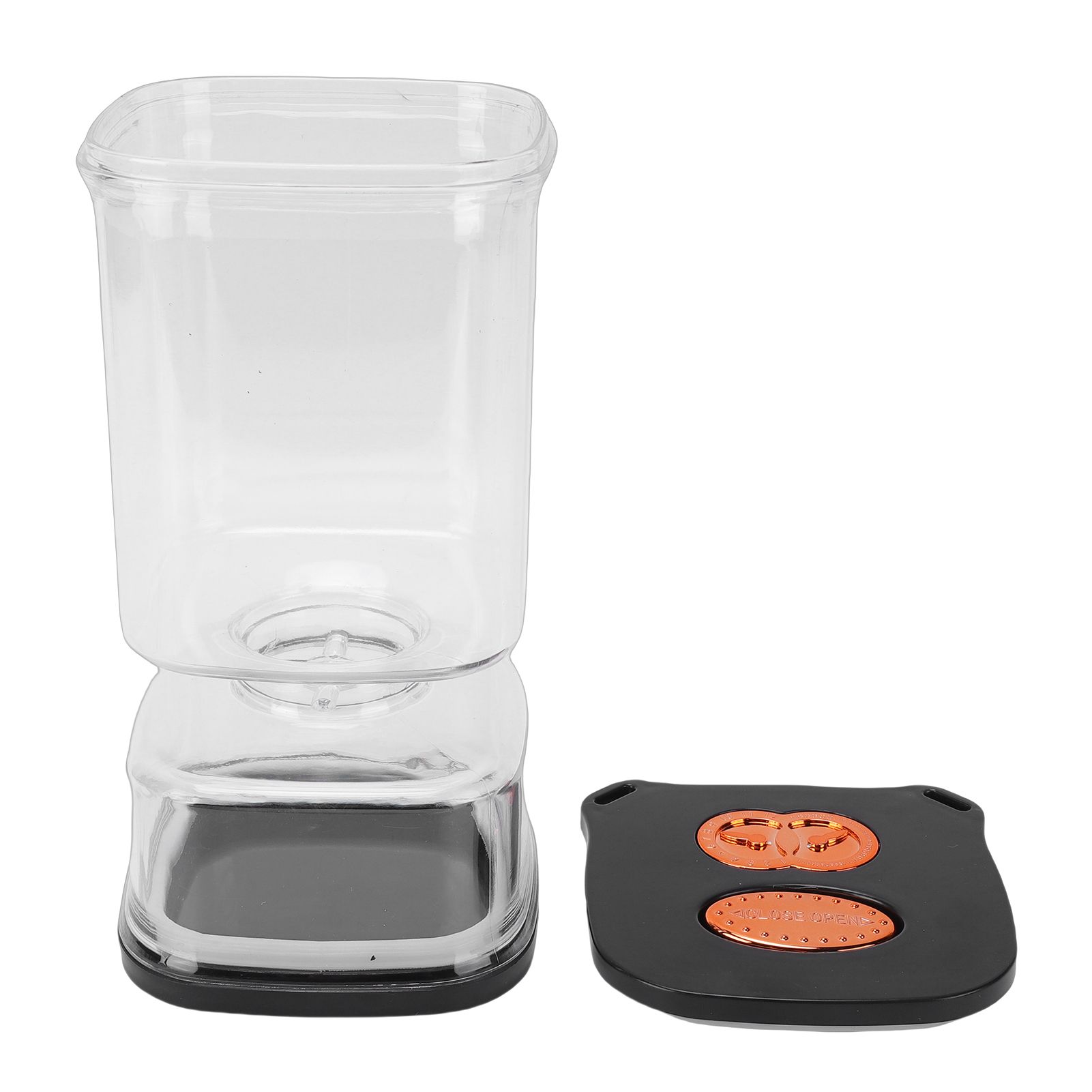 Pickle Jar Black Square Plastic 1000ml Airtight Juice Separator Pickle Jar view 10