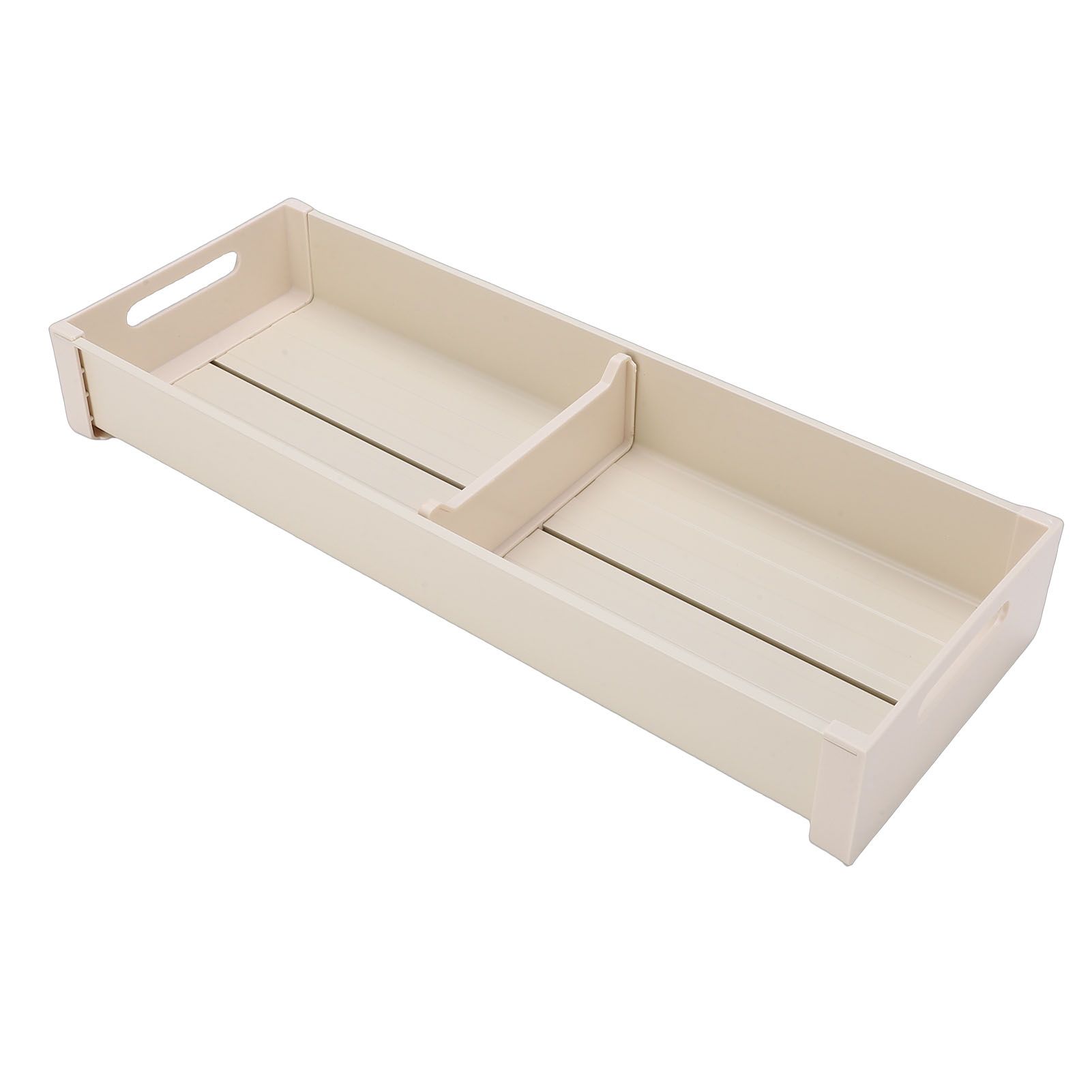Kitchen Drawer Organizer with Adjustable Divider Aluminum Anti Slip Silverware view 4