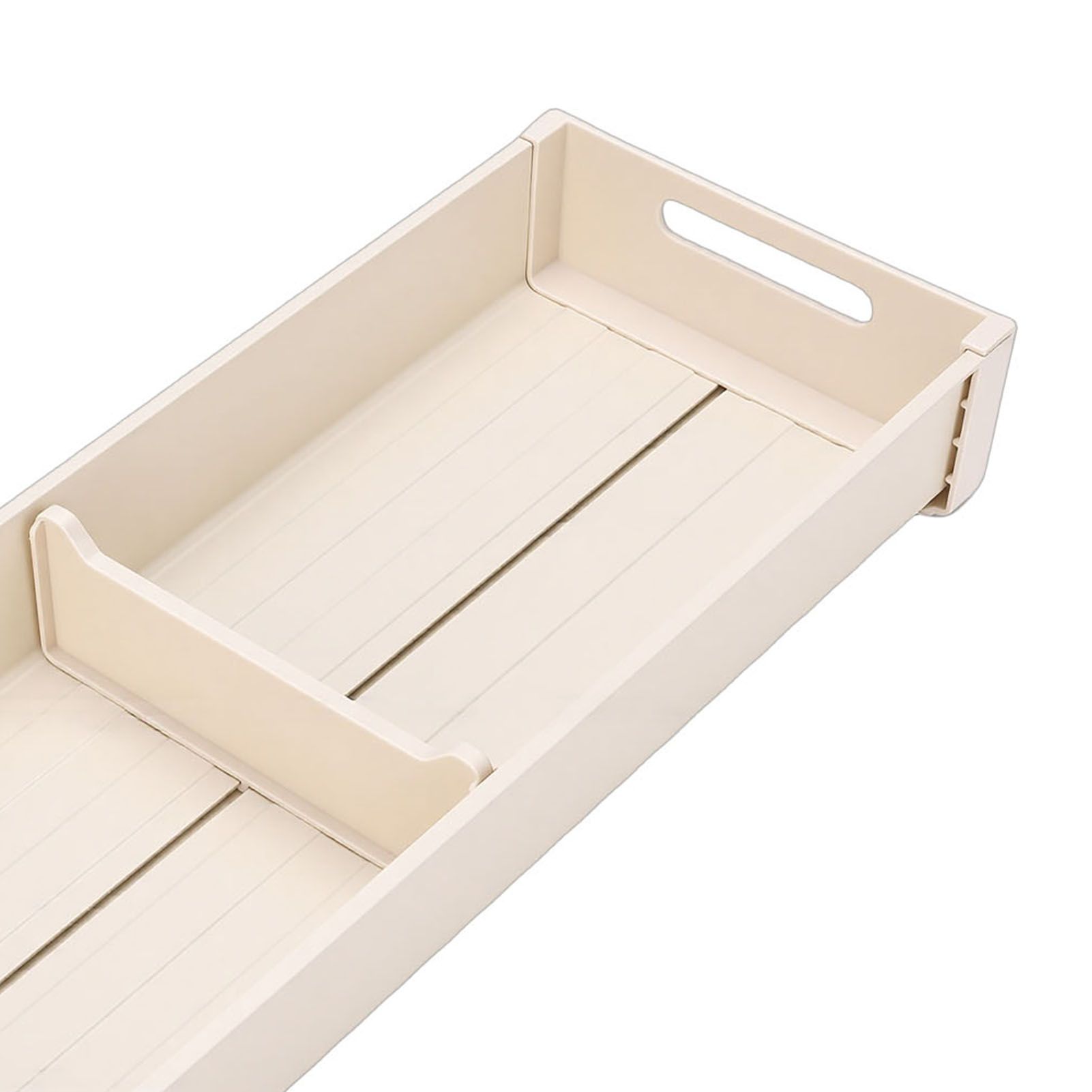 Kitchen Drawer Organizer with Adjustable Divider Aluminum Anti Slip Silverware view 7