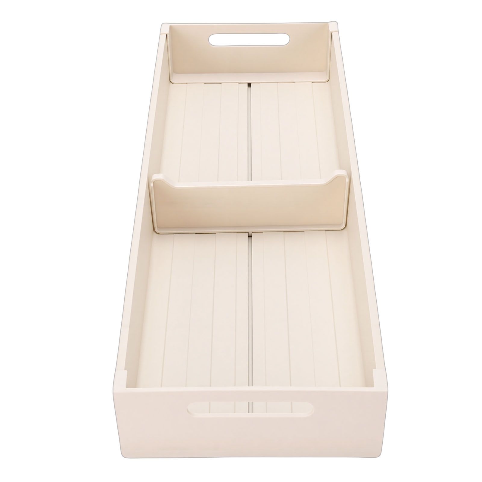 Kitchen Drawer Organizer with Adjustable Divider Aluminum Anti Slip Silverware view 8