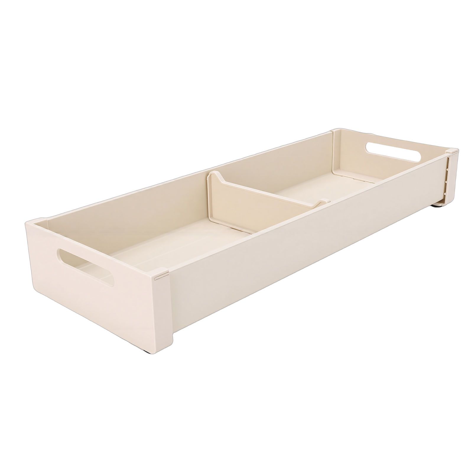 Kitchen Drawer Organizer with Adjustable Divider Aluminum Anti Slip Silverware view 9