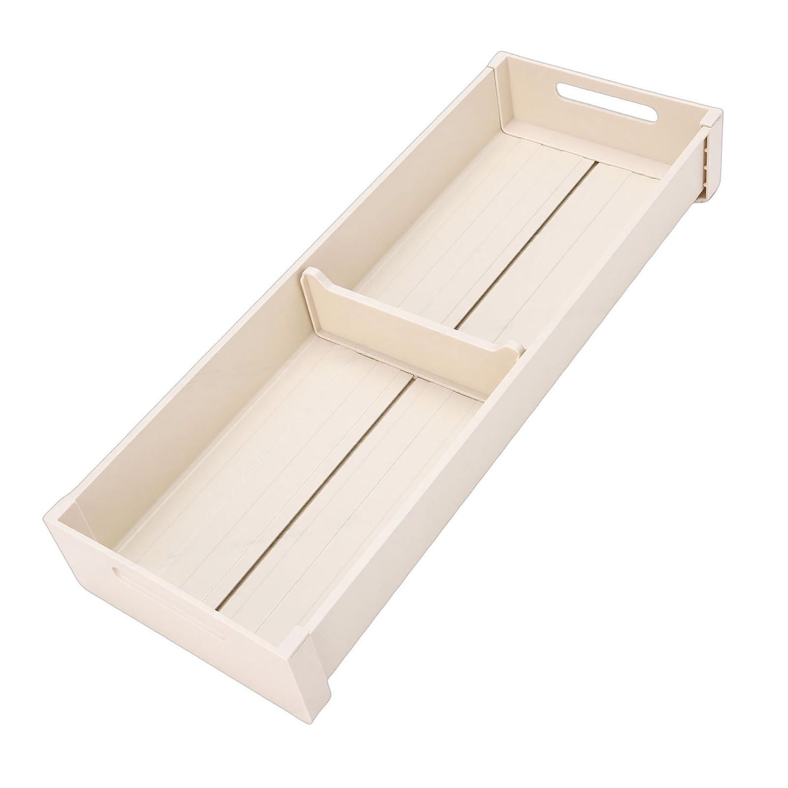 Kitchen Drawer Organizer with Adjustable Divider Aluminum Anti Slip Silverware view 12