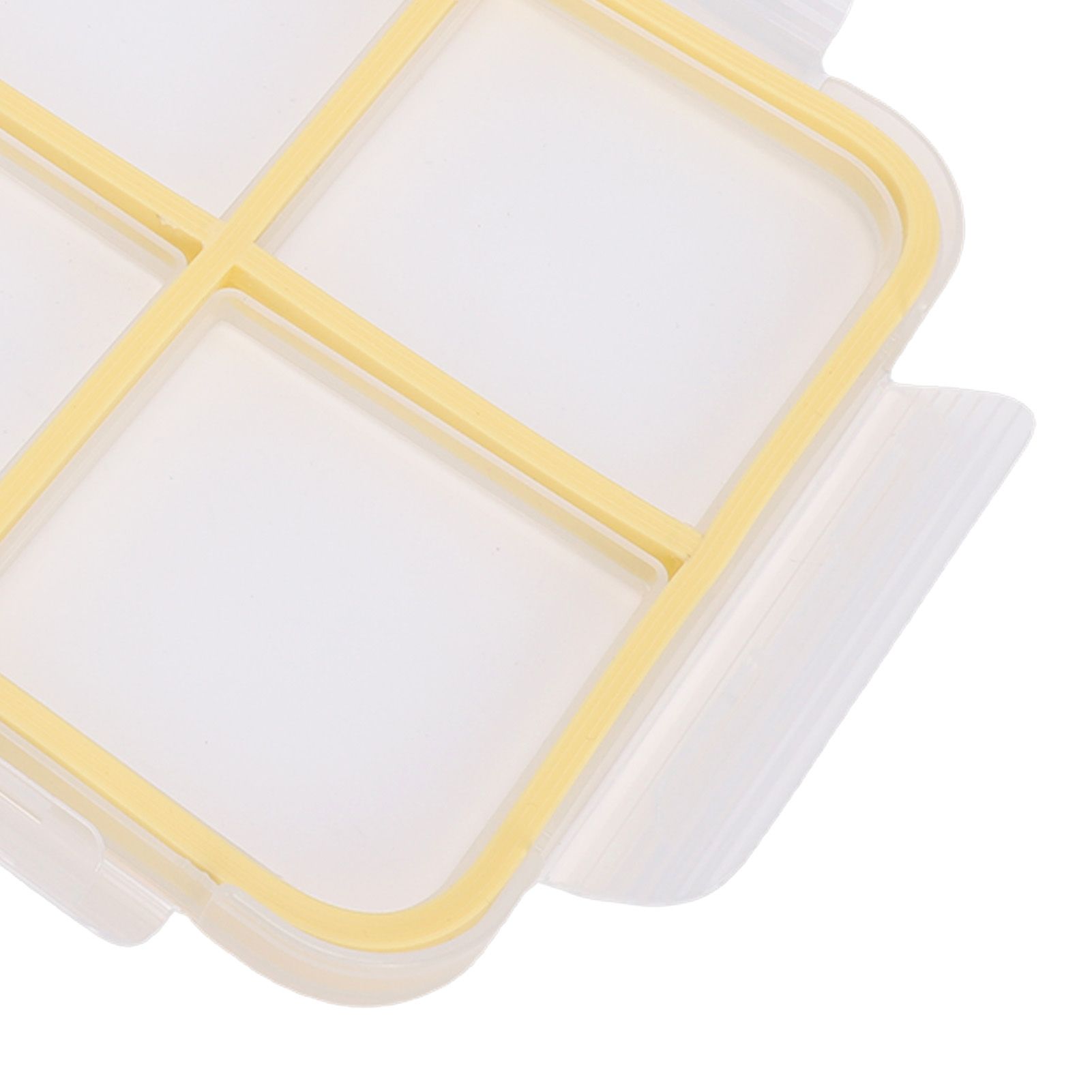 304 Stainless Steel Lunch Box 4 Compartment Divided Food Storage Container view 7