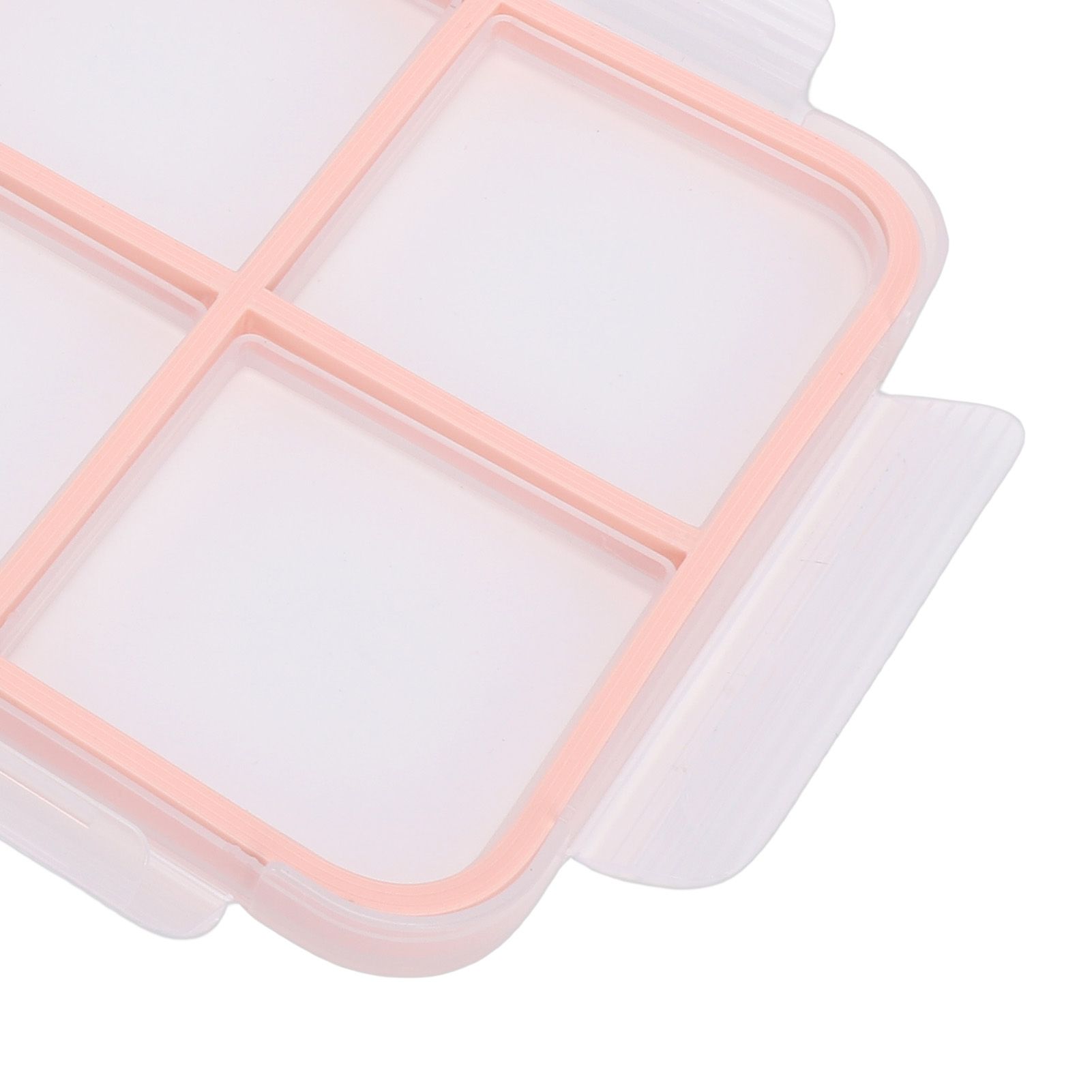 304 Stainless Steel Lunch Box 4 Compartment Divided Food Storage Container view 5