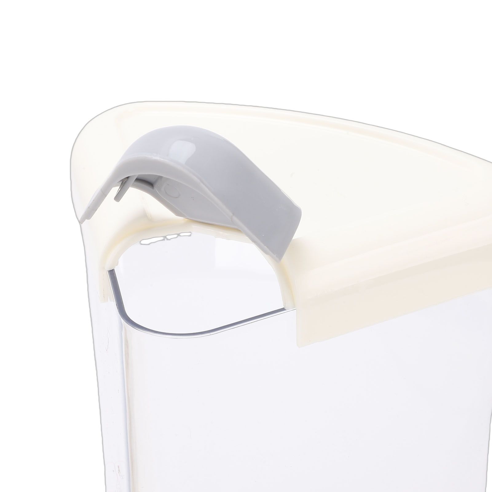 Rice Dispenser 5 Grid Food Grade PP PET Airtight 360° Rotating Grain Storage view 7