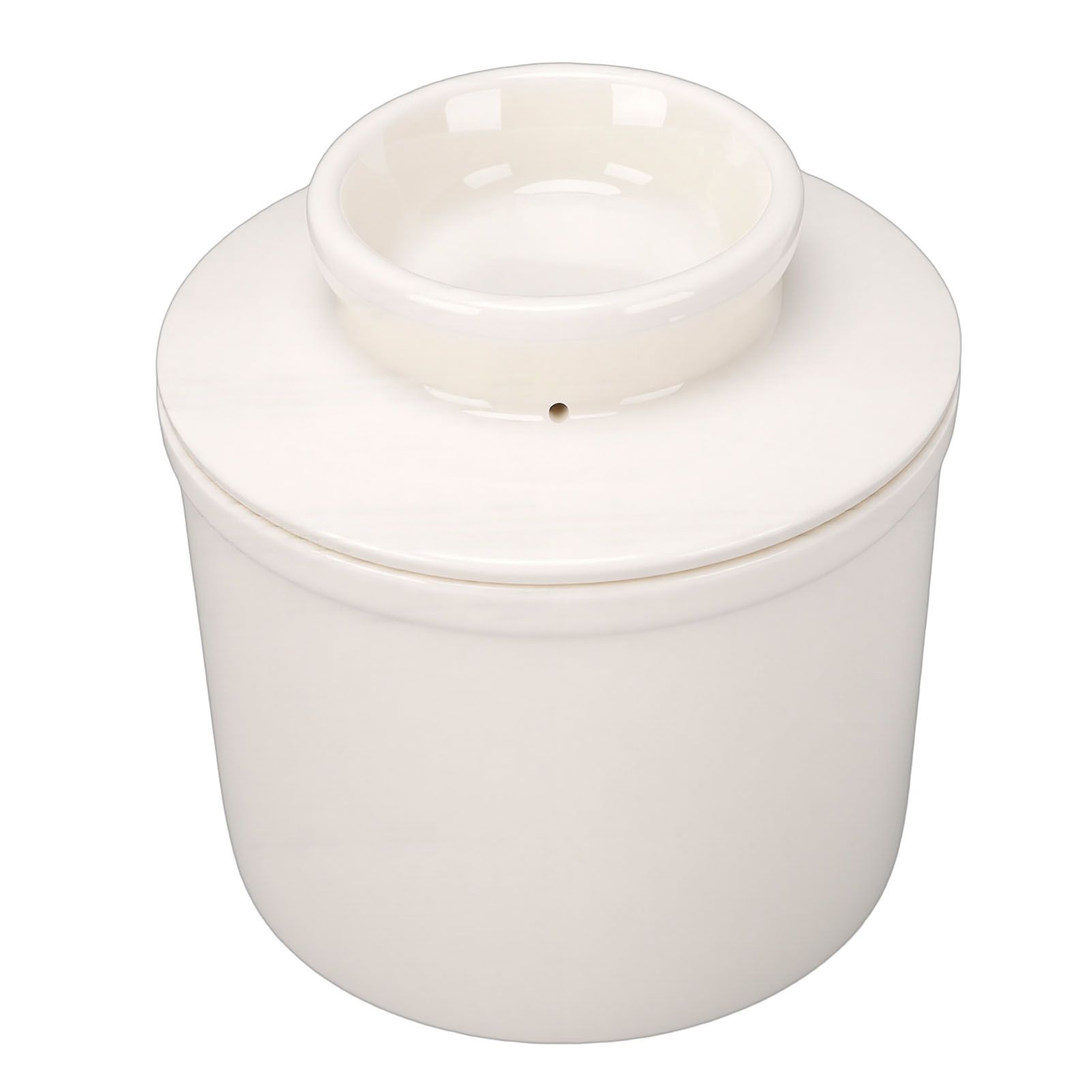 Butter Crock Keeper 350ML Ceramic Butter Container Holder with Lid for Home view 6