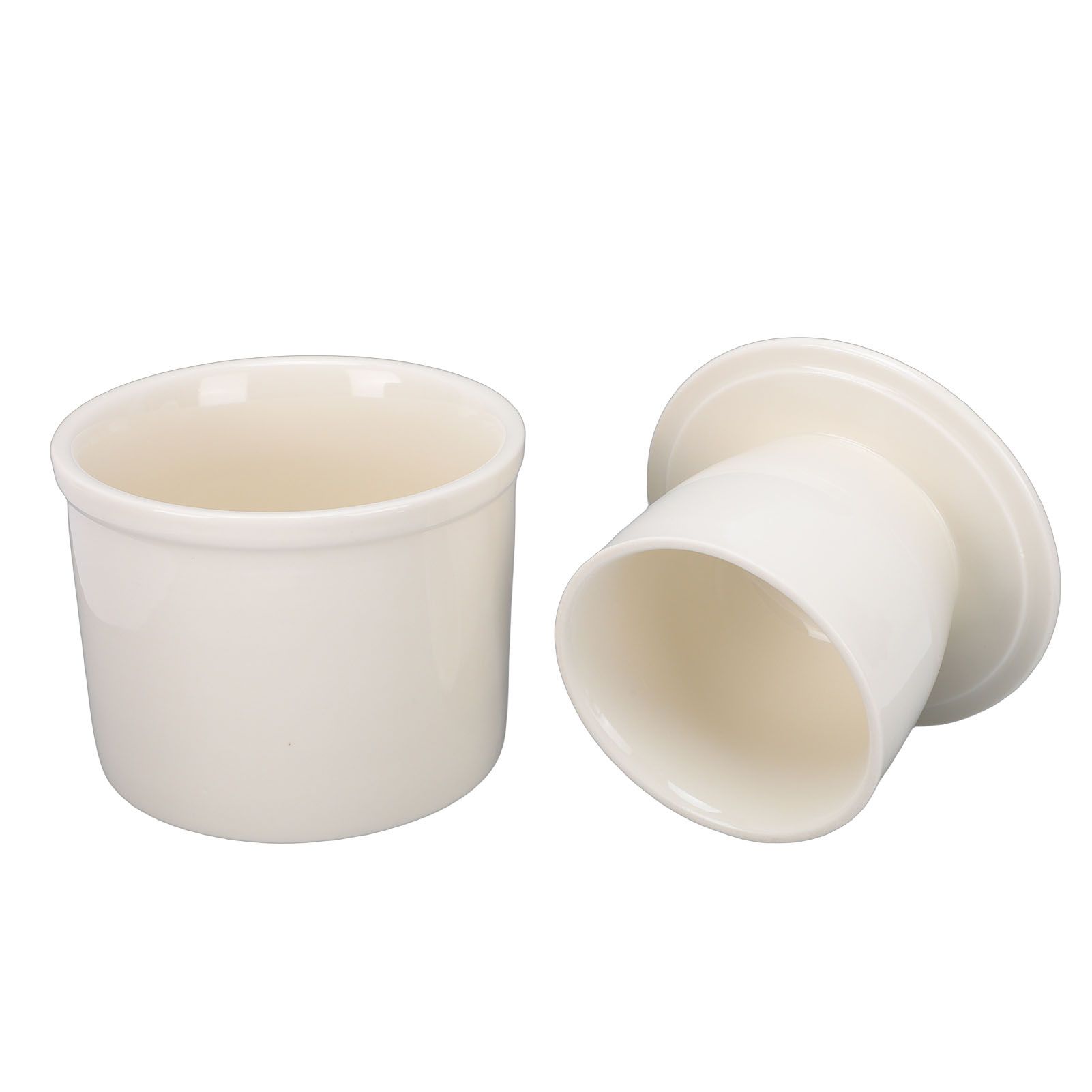 Butter Crock Keeper 350ML Ceramic Butter Container Holder with Lid for Home view 10