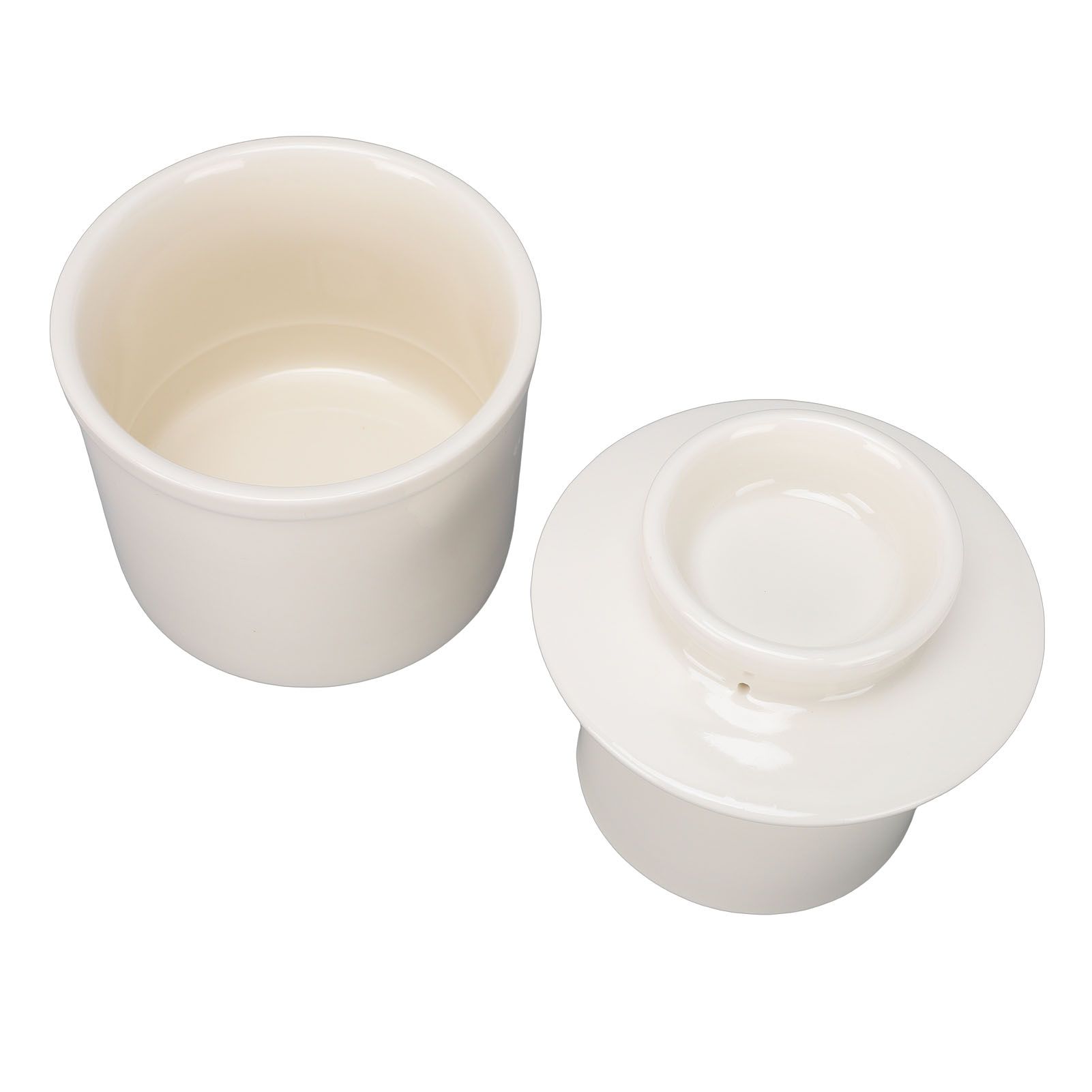 Butter Crock Keeper 350ML Ceramic Butter Container Holder with Lid for Home view 11