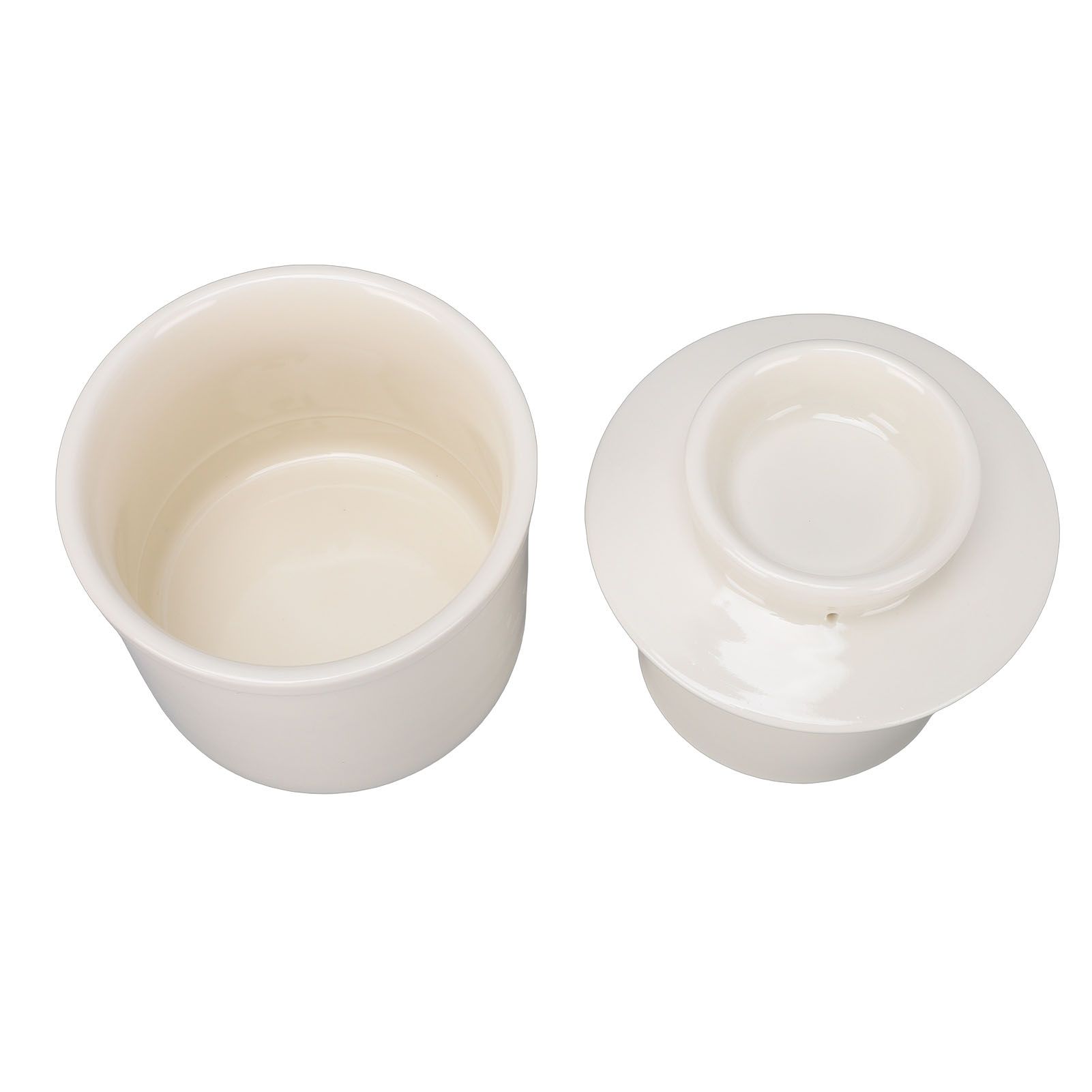Butter Crock Keeper 350ML Ceramic Butter Container Holder with Lid for Home view 12