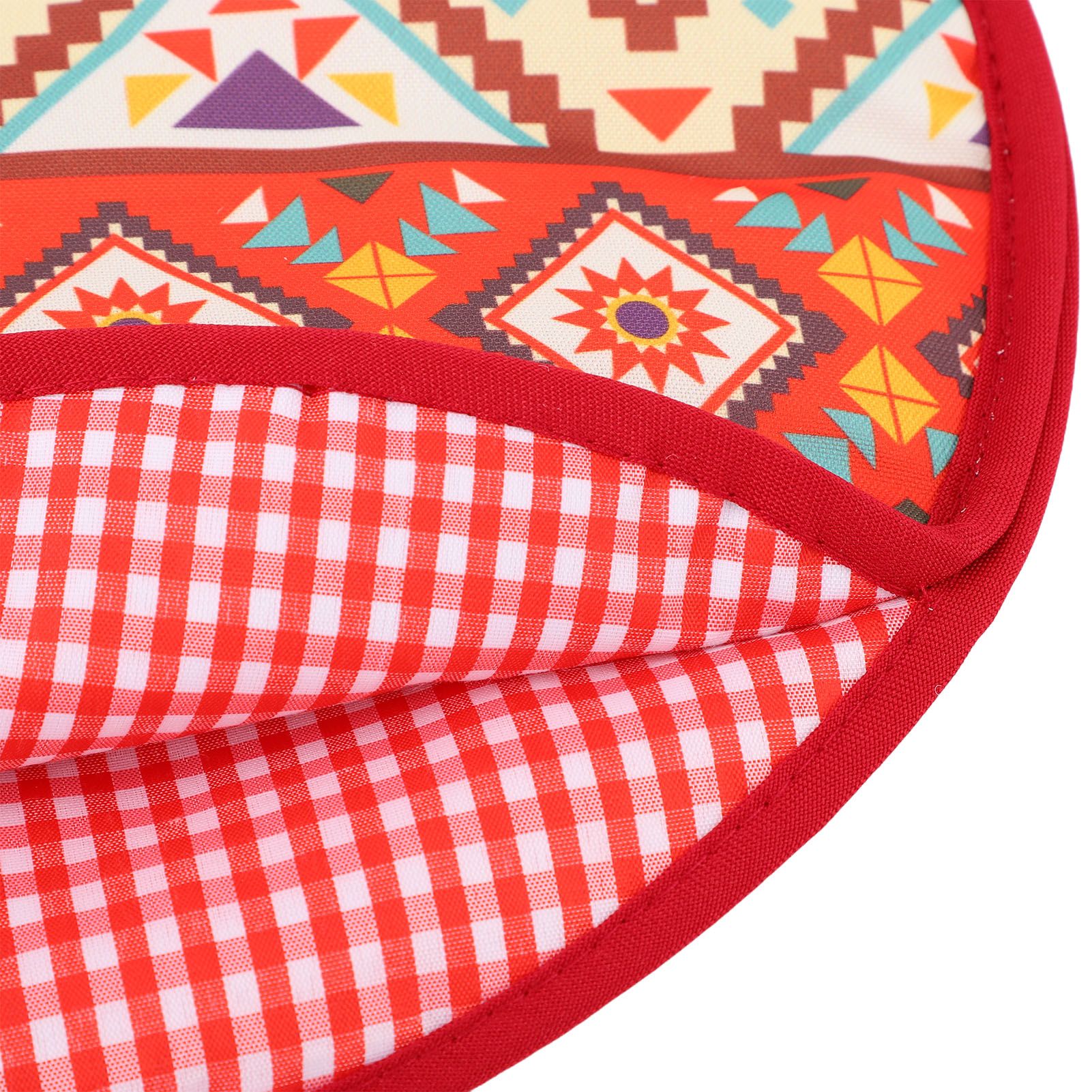 Tortilla Warmer Pouch 11.81in Microwavable Fabric Tortilla Heater Pouch view 7