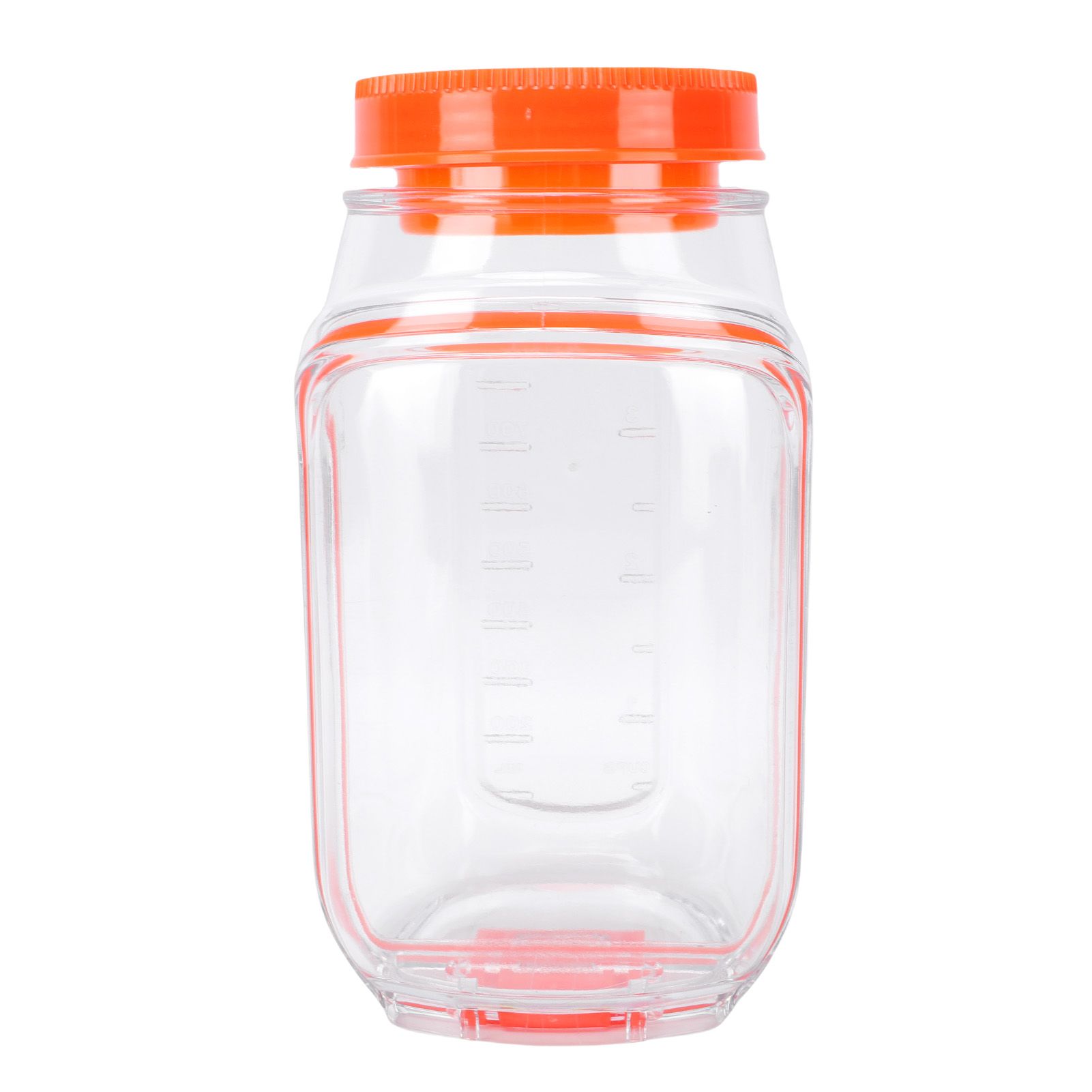 Salad Jar Plastic Reusable Side Open Leakproof Portable Salad Container with view 8