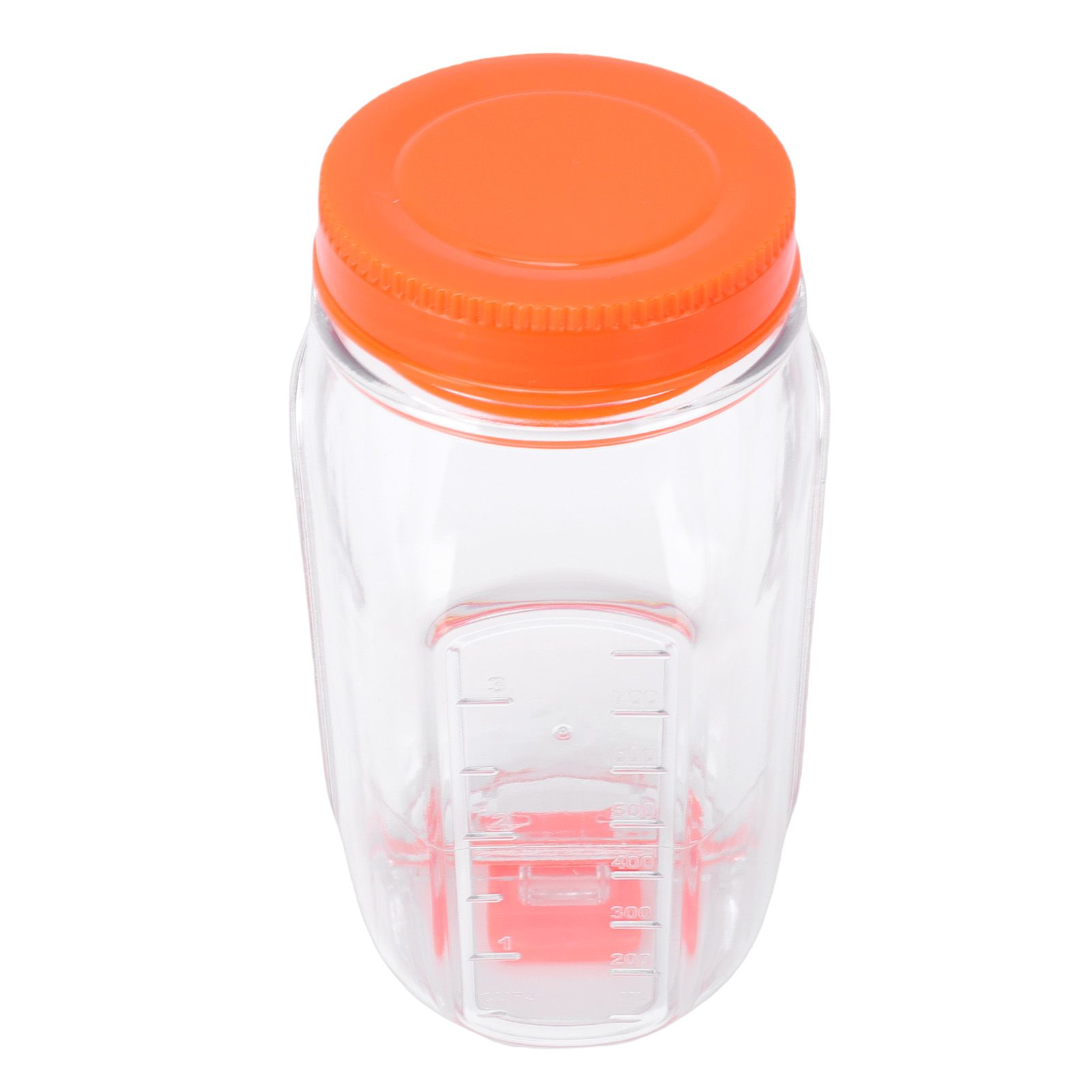Salad Jar Plastic Reusable Side Open Leakproof Portable Salad Container with view 11