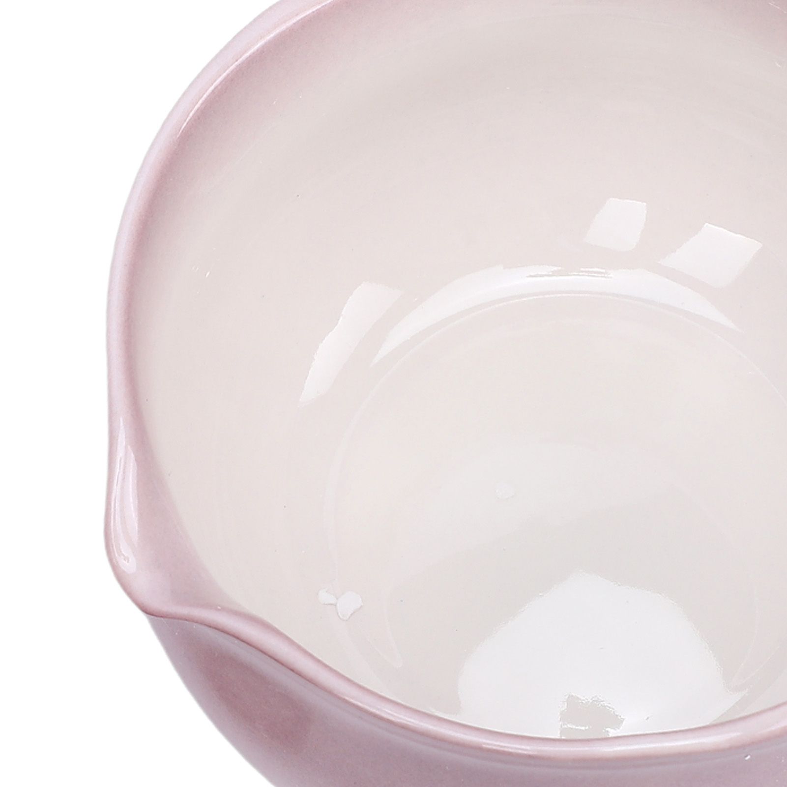 Matcha Bowl and Whisk Holder Ceramic Matcha Mixing Bowl with Spout for view 5