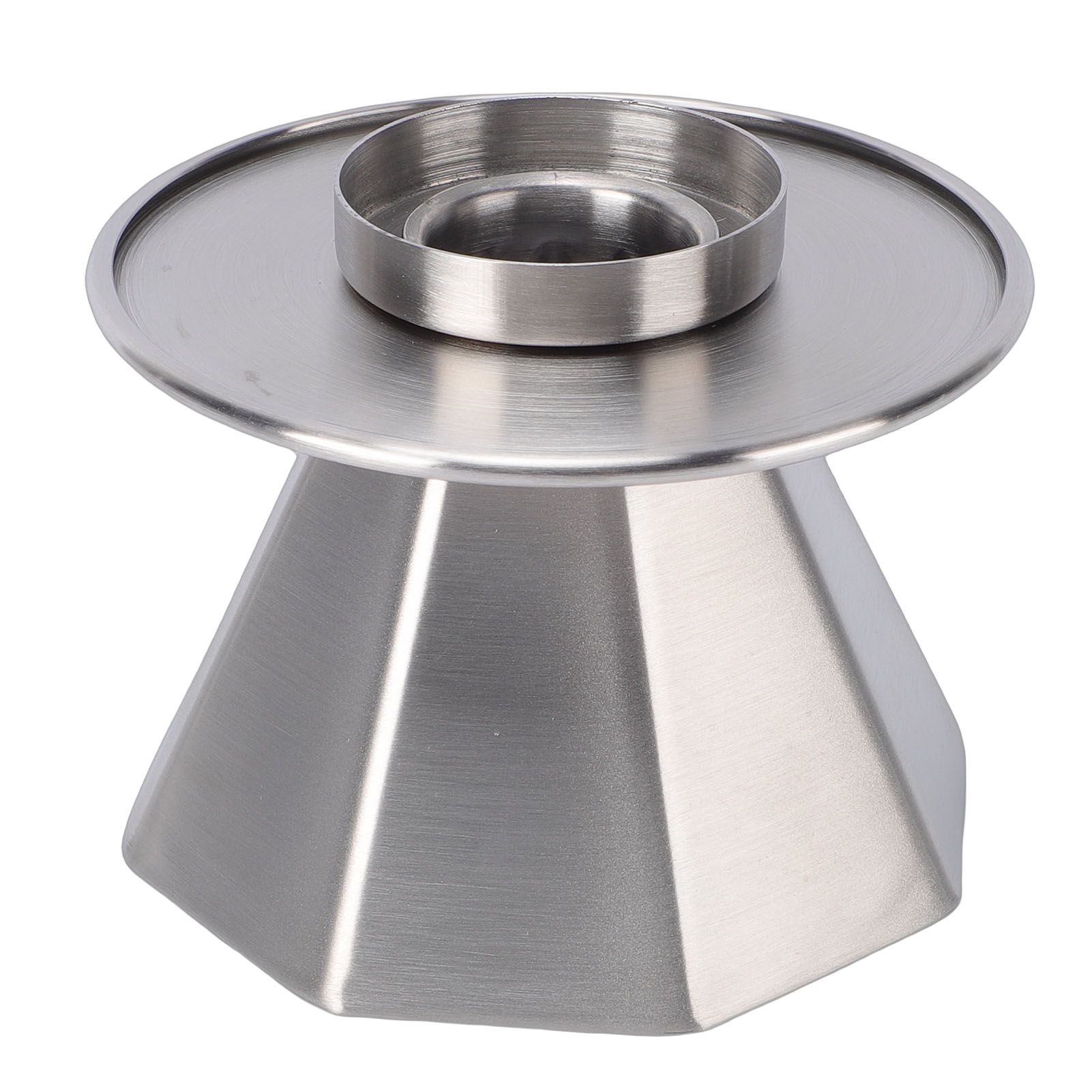 Pour Over Coffee Dripper 304 Stainless Steel Double Layer Octagonal Metal Cone view 5
