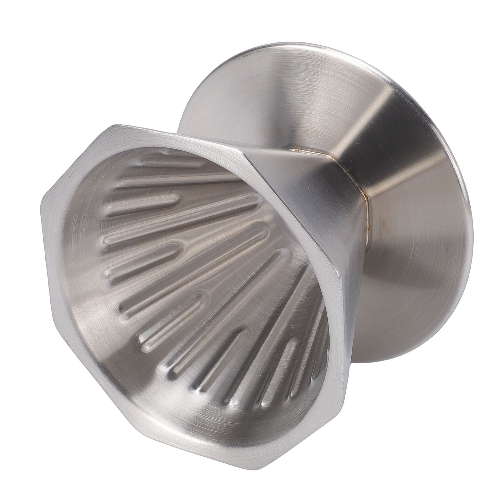 Pour Over Coffee Dripper 304 Stainless Steel Double Layer Octagonal Metal Cone view 10