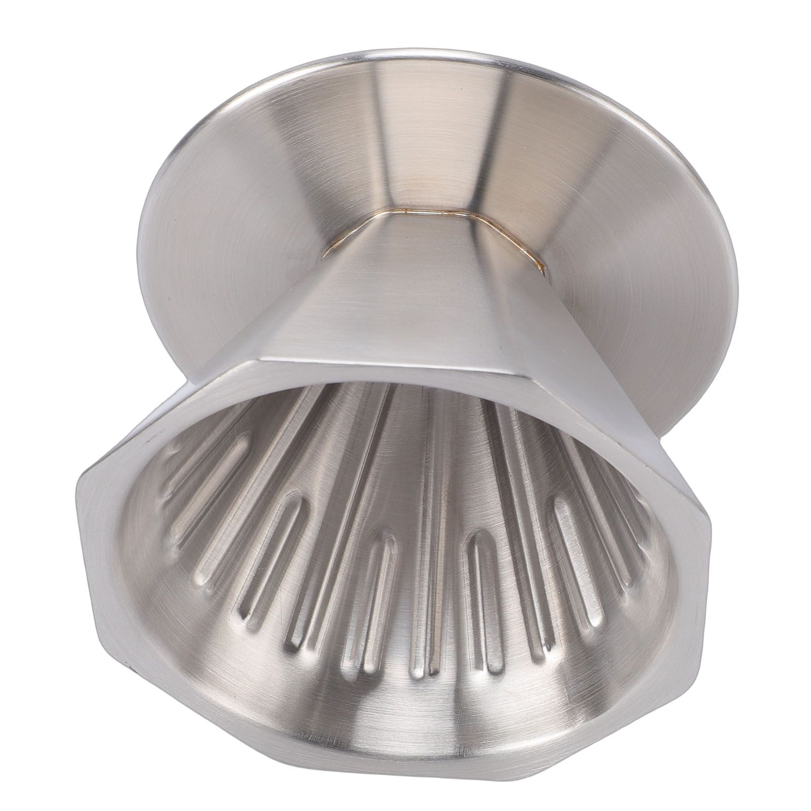 Pour Over Coffee Dripper 304 Stainless Steel Double Layer Octagonal Metal Cone view 11