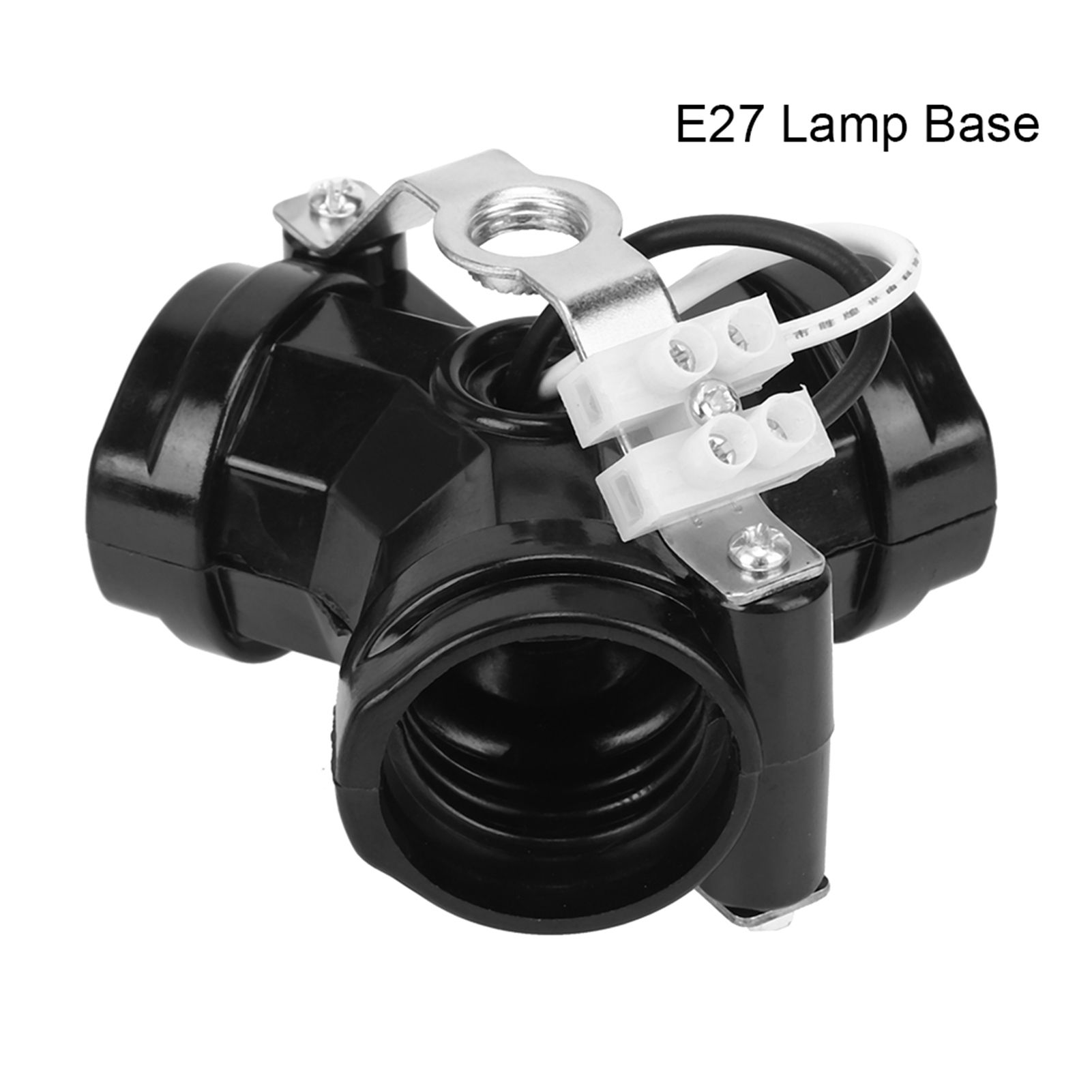 2Pcs 3-Heads E27 Lamp Base Holder Light Bulb DIY Accessories for Incandescent view 9