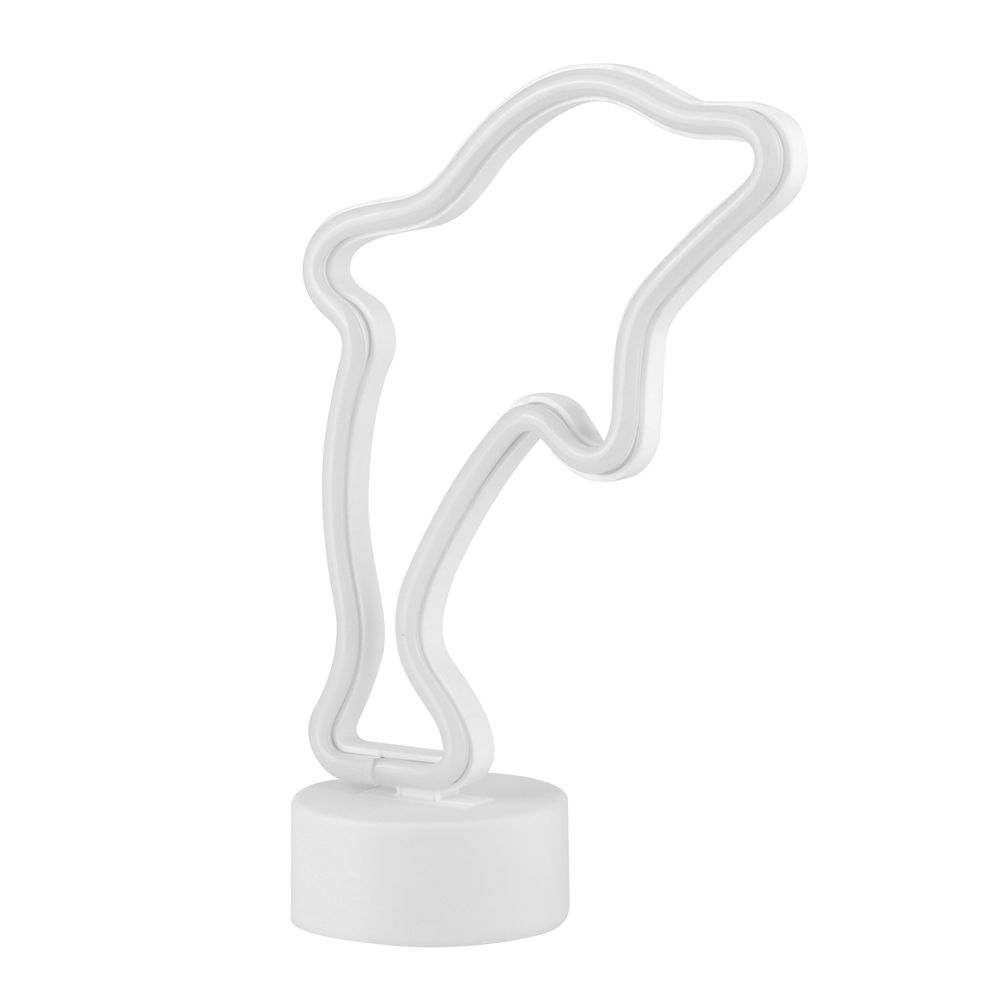 Dolphin Shaped LED Neon Light Waterproof Small Night Light Lamp for Room Decor view 7