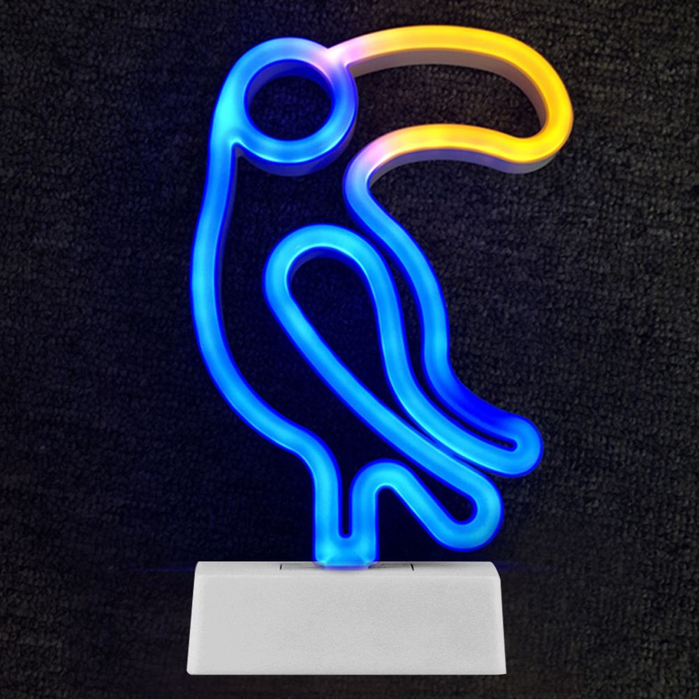 Woodpecker Shape LED Neon Light Night Light for Room Home Decor view 5