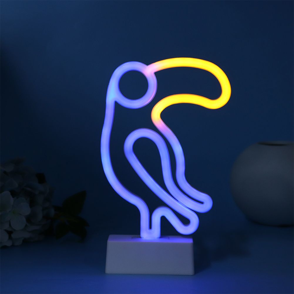 Woodpecker Shape LED Neon Light Night Light for Room Home Decor view 6