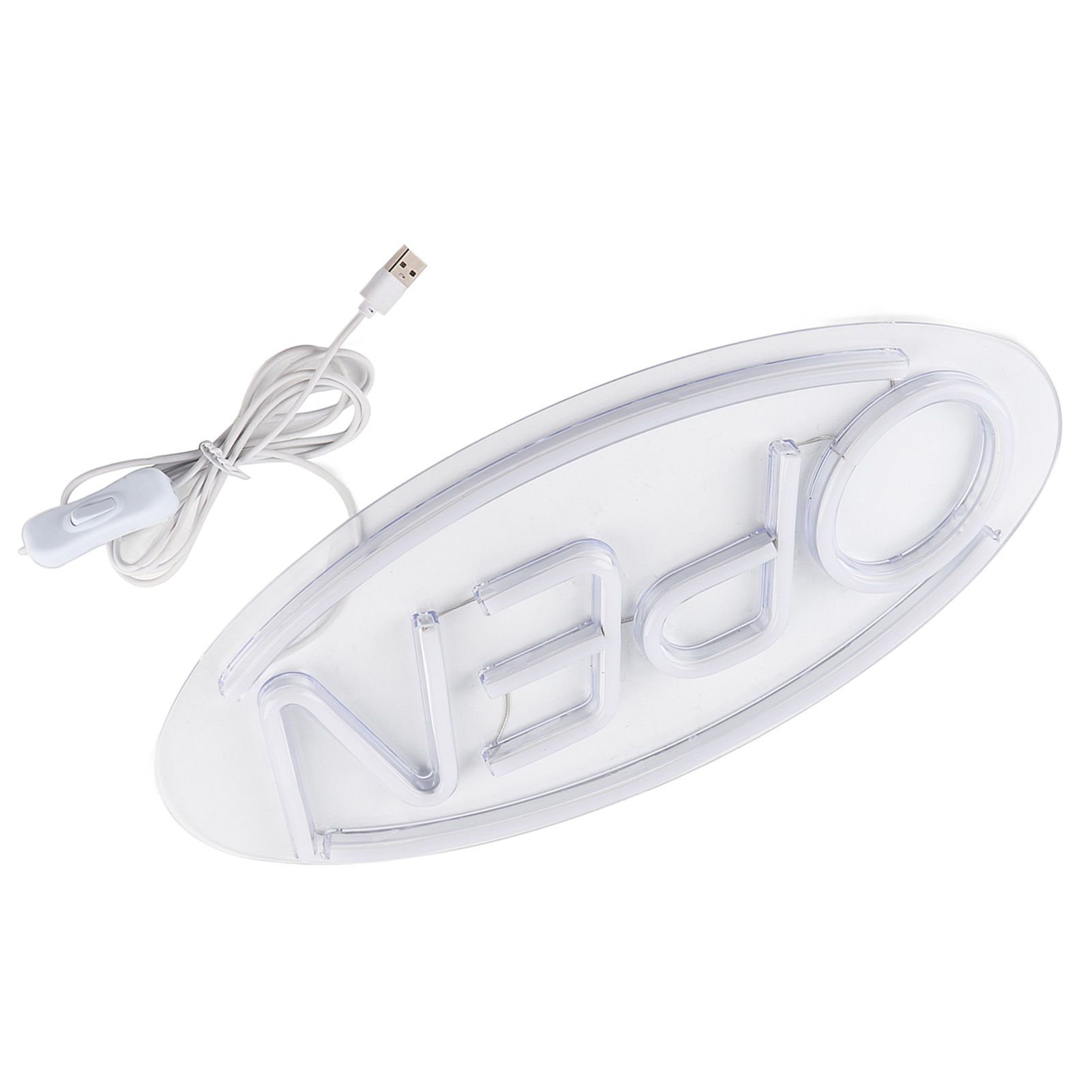 OPEN Letters Shaped Hanging LED Neon Light Shop Signs USB LED Light for Home Store view 9