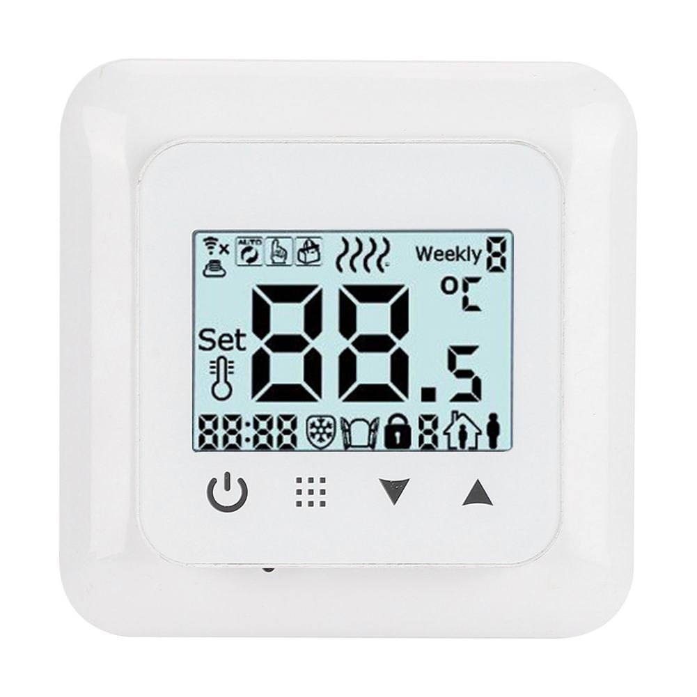 Household Intelligent Touch Screen Heating Thermostat Temperature Controller view 5