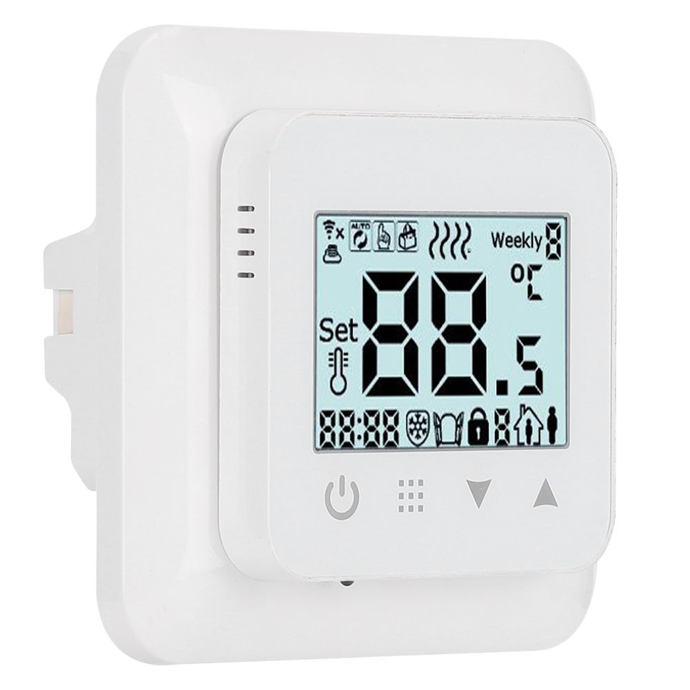 Household Intelligent Touch Screen Heating Thermostat Temperature Controller view 6