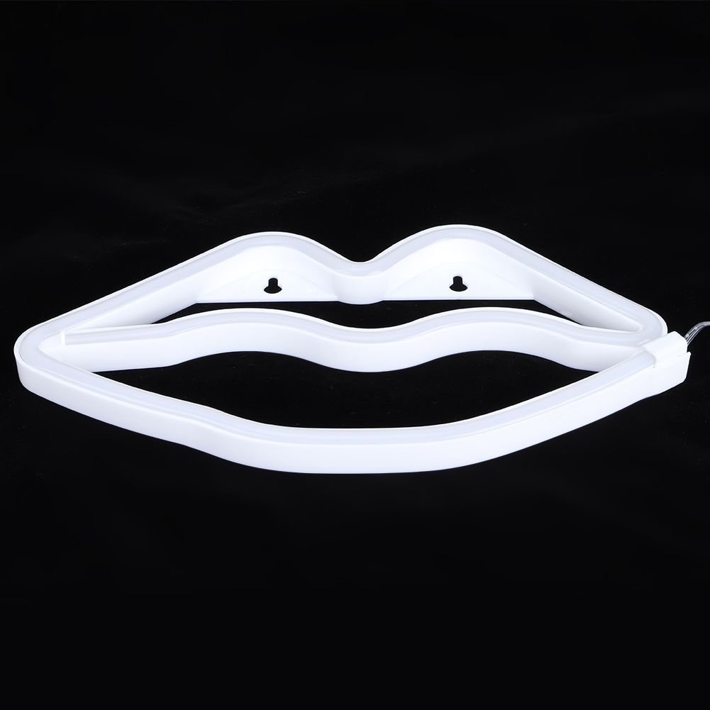 Cute Lip Shape LED Light Birthday Wedding Party Bedroom Valentine's Day view 3