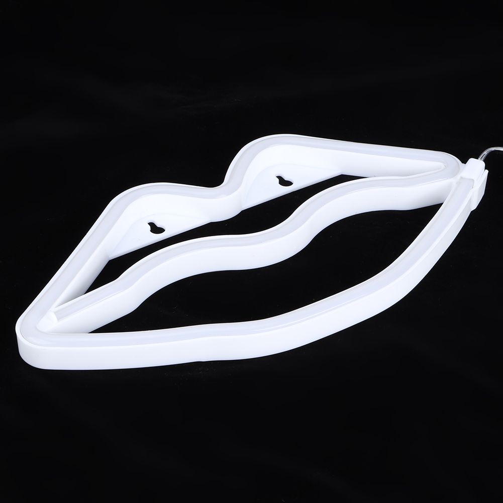 Cute Lip Shape LED Light Birthday Wedding Party Bedroom Valentine's Day view 4
