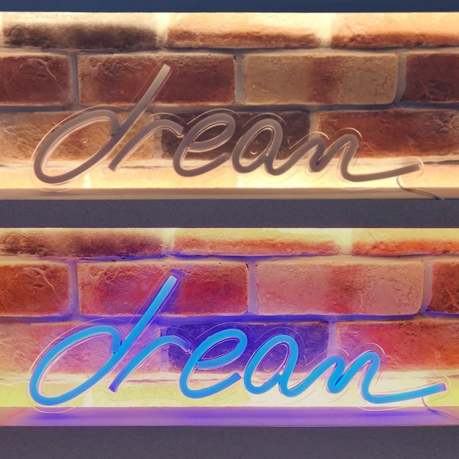 Distinctive Dream Shape English Letters LED Light Home Party Wedding — image 1