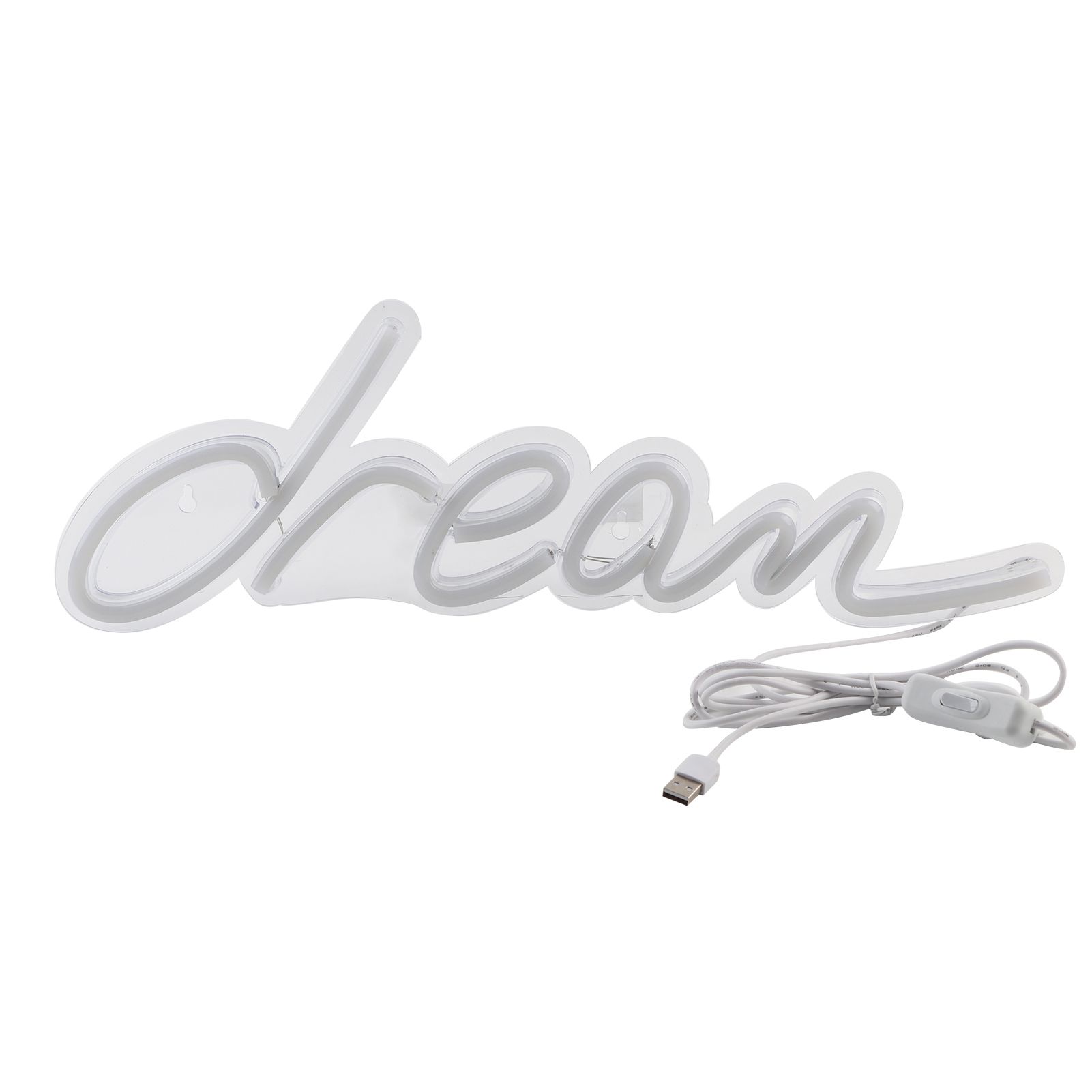 Distinctive Dream Shape English Letters LED Light Home Party Wedding view 2