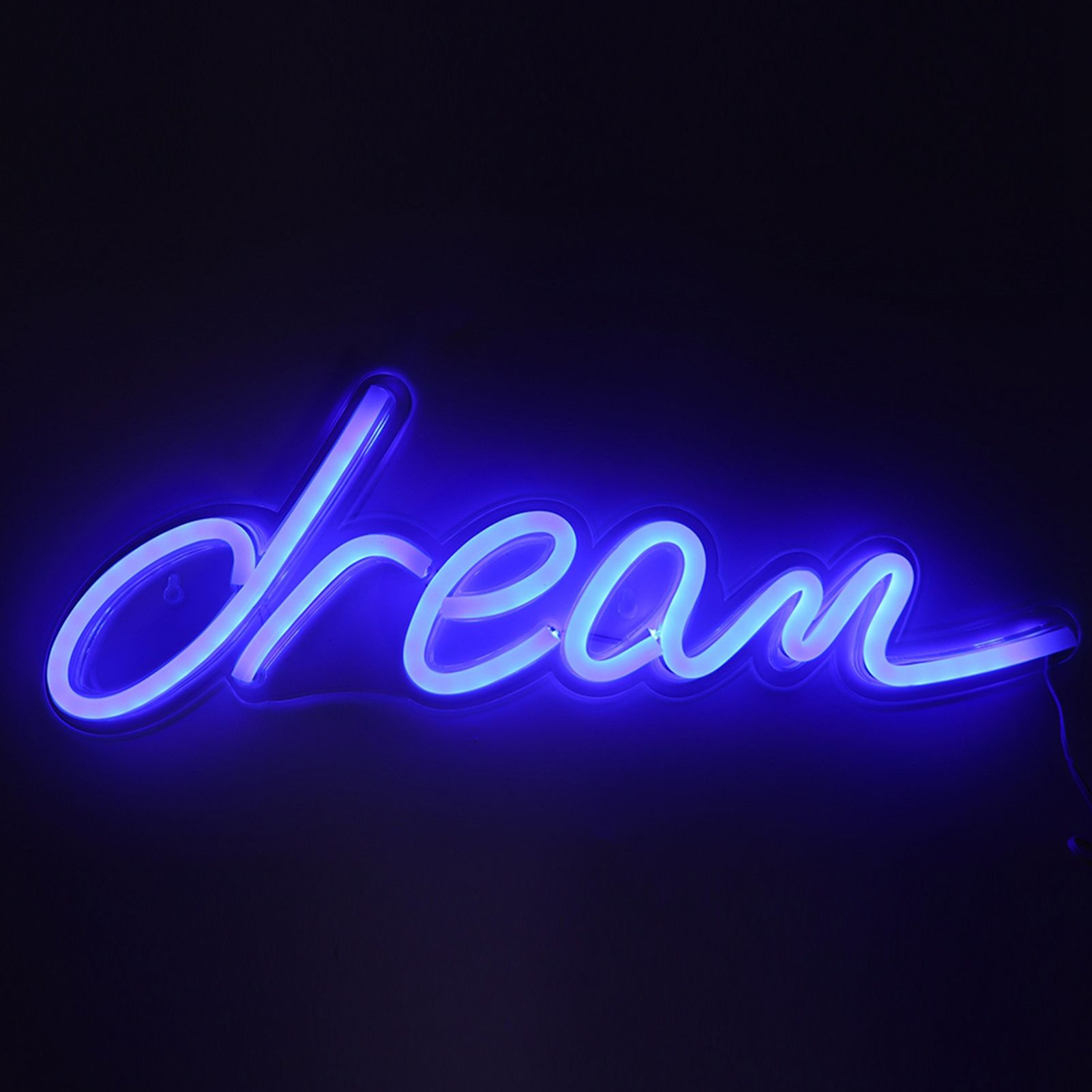 Distinctive Dream Shape English Letters LED Light Home Party Wedding view 3