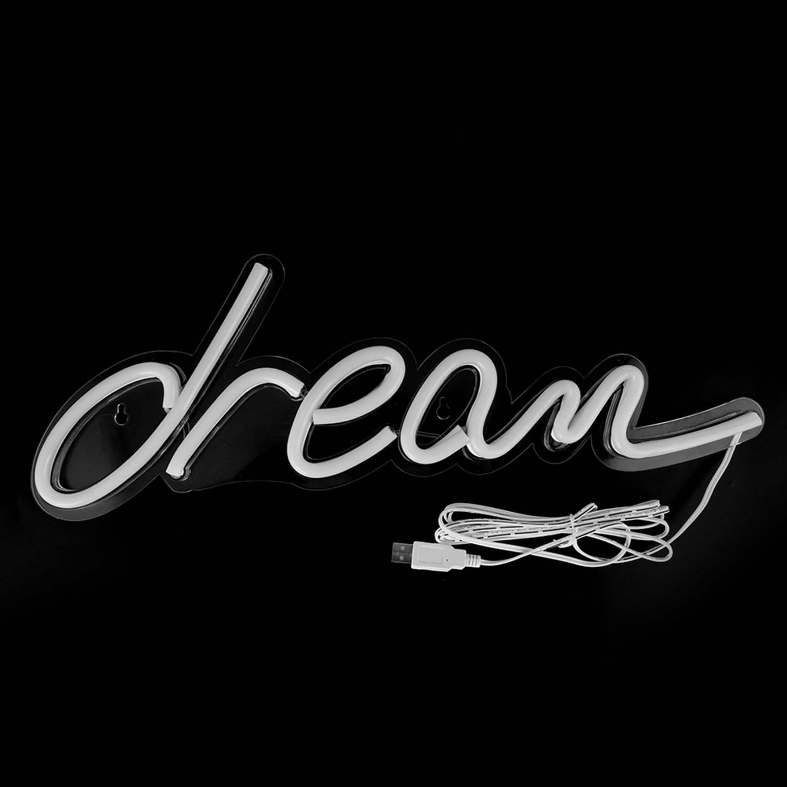 Distinctive Dream Shape English Letters LED Light Home Party Wedding view 5
