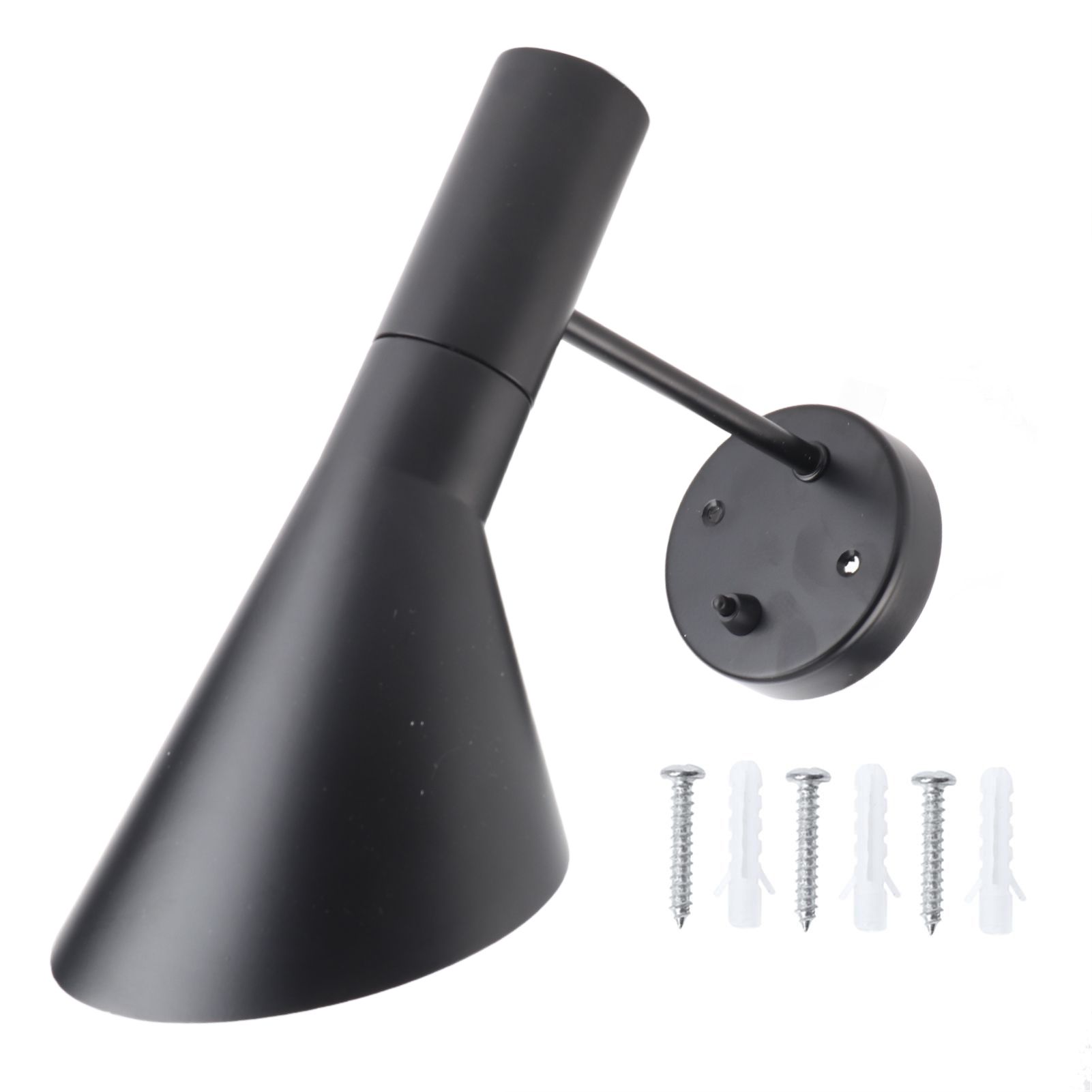 E27 Simply Modern Bedside Lamp Wall Light Adjustable Head for Cafe Hall view 2