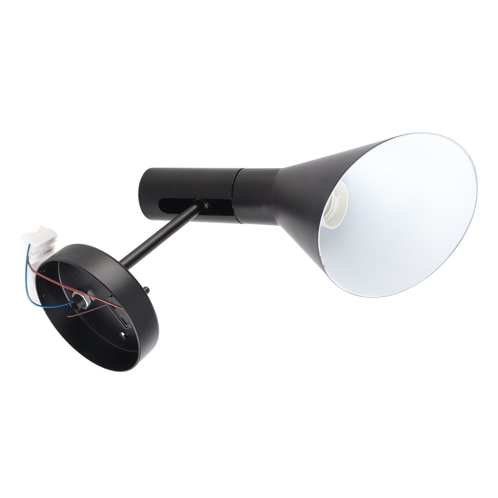 E27 Simply Modern Bedside Lamp Wall Light Adjustable Head for Cafe Hall view 6