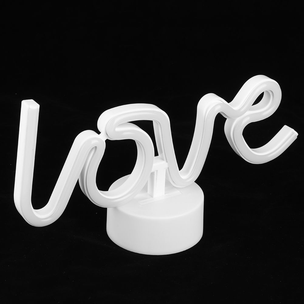 Innovative Unique Shape English Letter LED Light Home Bedroom Night Light view 12