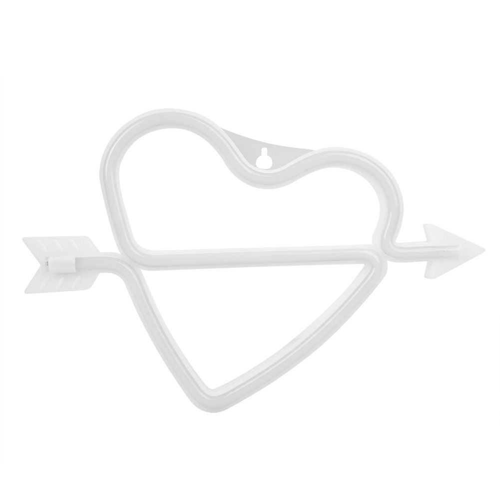 Adorable Heart shape LED Light Decorative Wall Hanging Lamp for Bedroom view 8