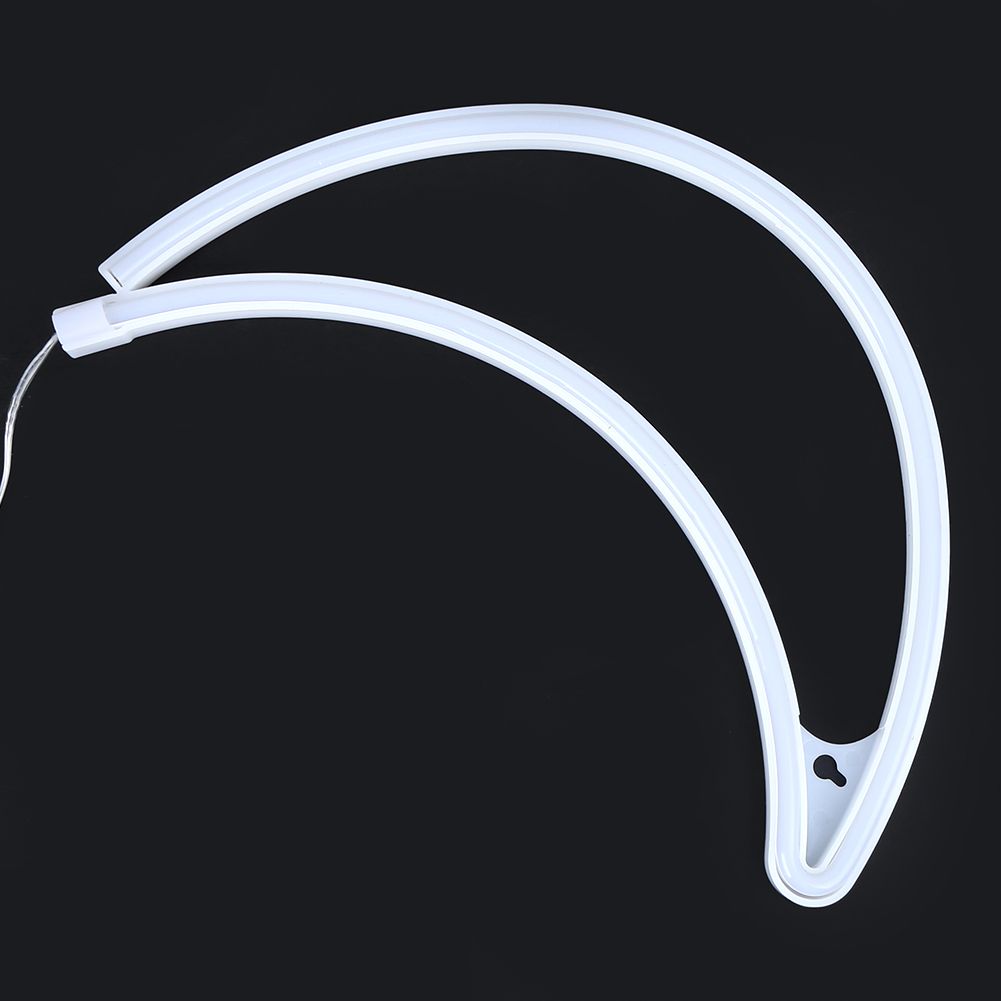Moon Shape LED Neon Light Sign Decorative Neon Wall Light for Dormitory view 7