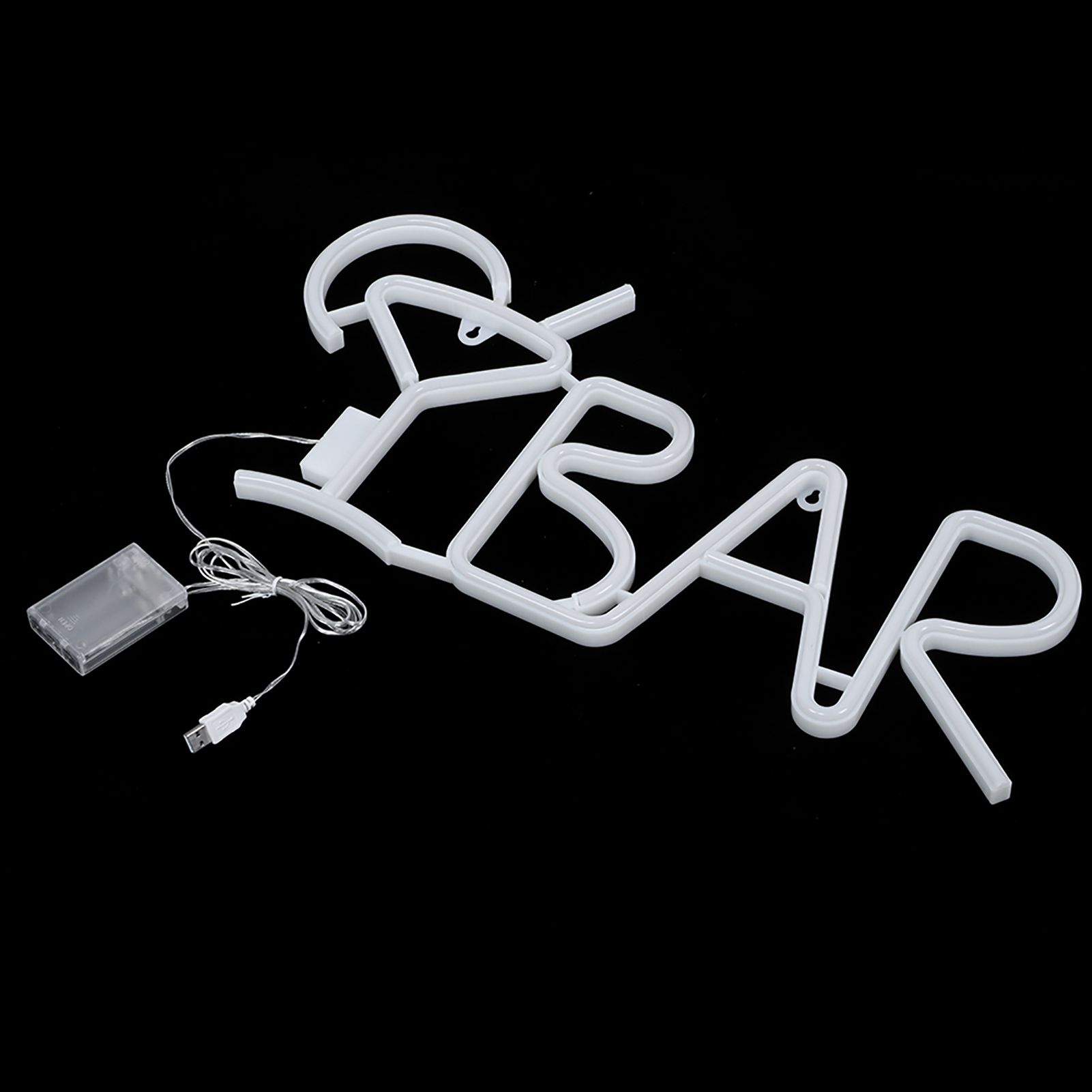 BAR Letters Shaped LED Neon Light Shop Signs Light for Party Bar Home DecorPurple view 4