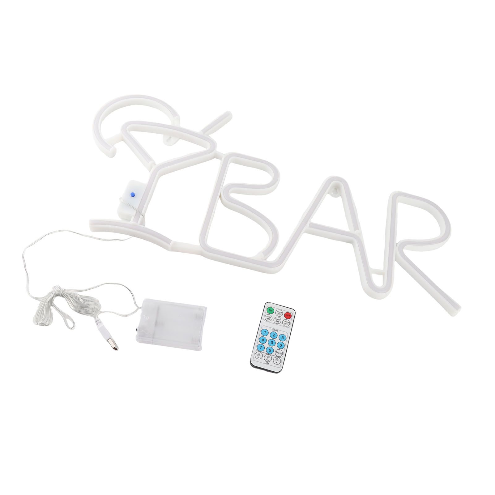 BAR Letters Shaped LED Neon Light Shop Signs Light for Party Bar Home DecorPink view 10