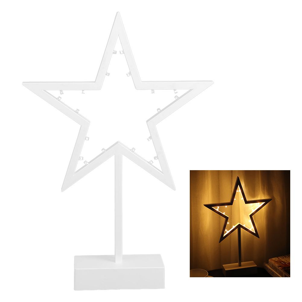 Star Shape LED Night Light Table Night Lamp Home Room Xmas Christmas Decor Kid view 2