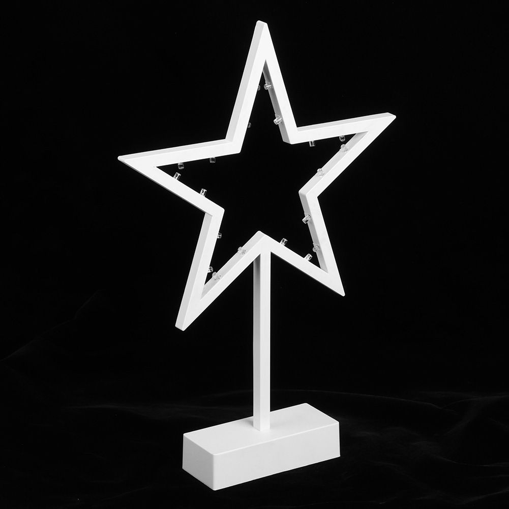 Star Shape LED Night Light Table Night Lamp Home Room Xmas Christmas Decor Kid view 3
