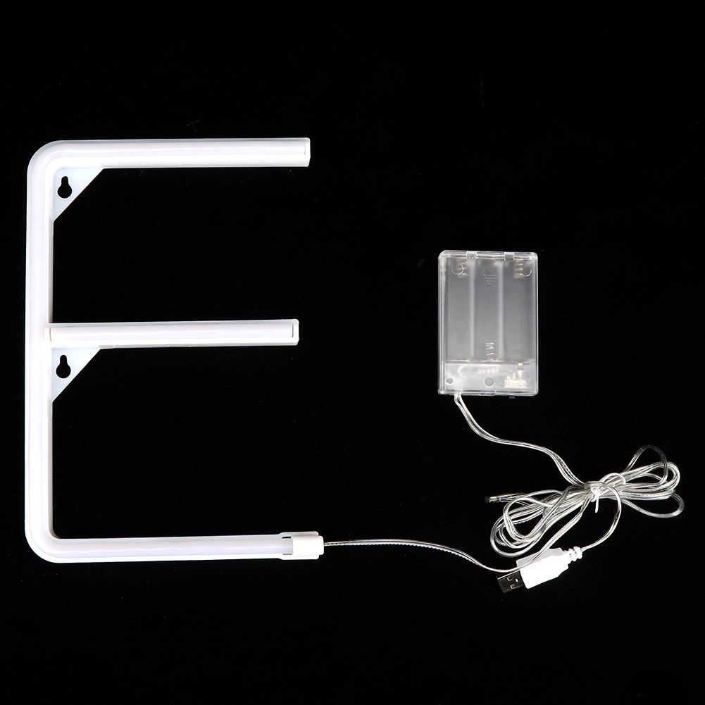Stylish Unique E Shape LED Letter Light Decorative Light for Wedding Party view 8