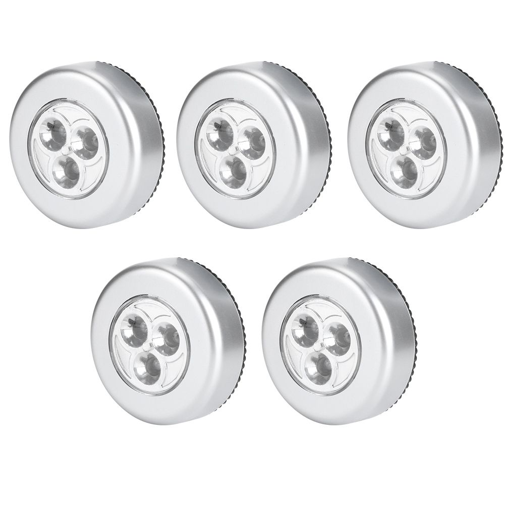 5Pcs Household Innovative Mini LED Night Light for Bedroom Bedside Closet Wardrobe view 2
