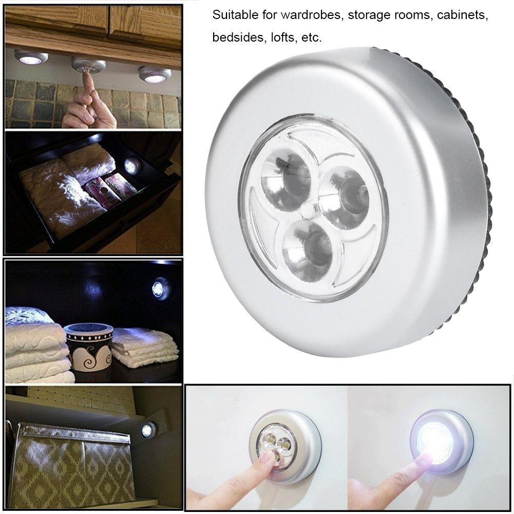 5Pcs Household Innovative Mini LED Night Light for Bedroom Bedside Closet Wardrobe view 12