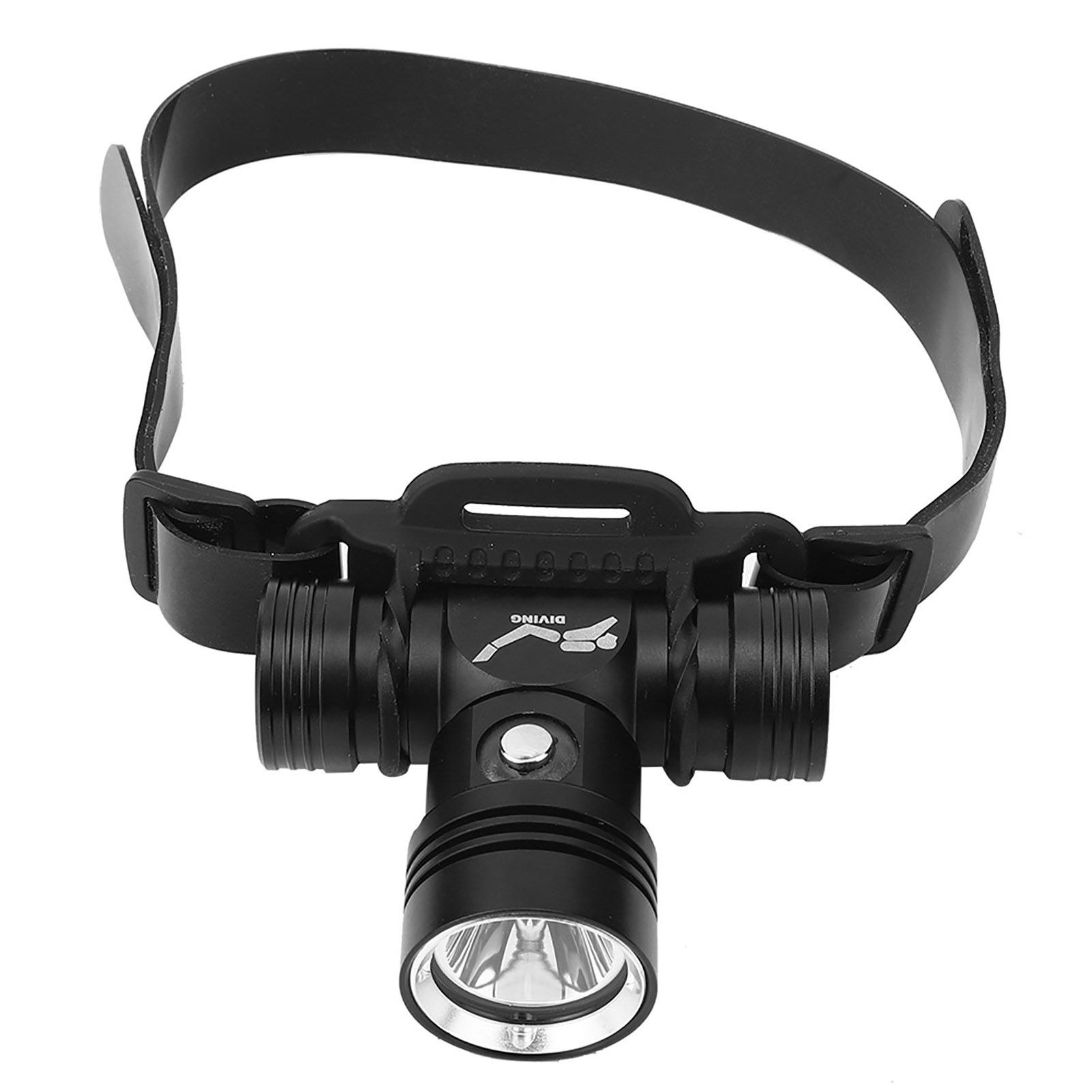 Waterproof LED Diving Headlamp Underwater High Brightness Head Light for Land view 3