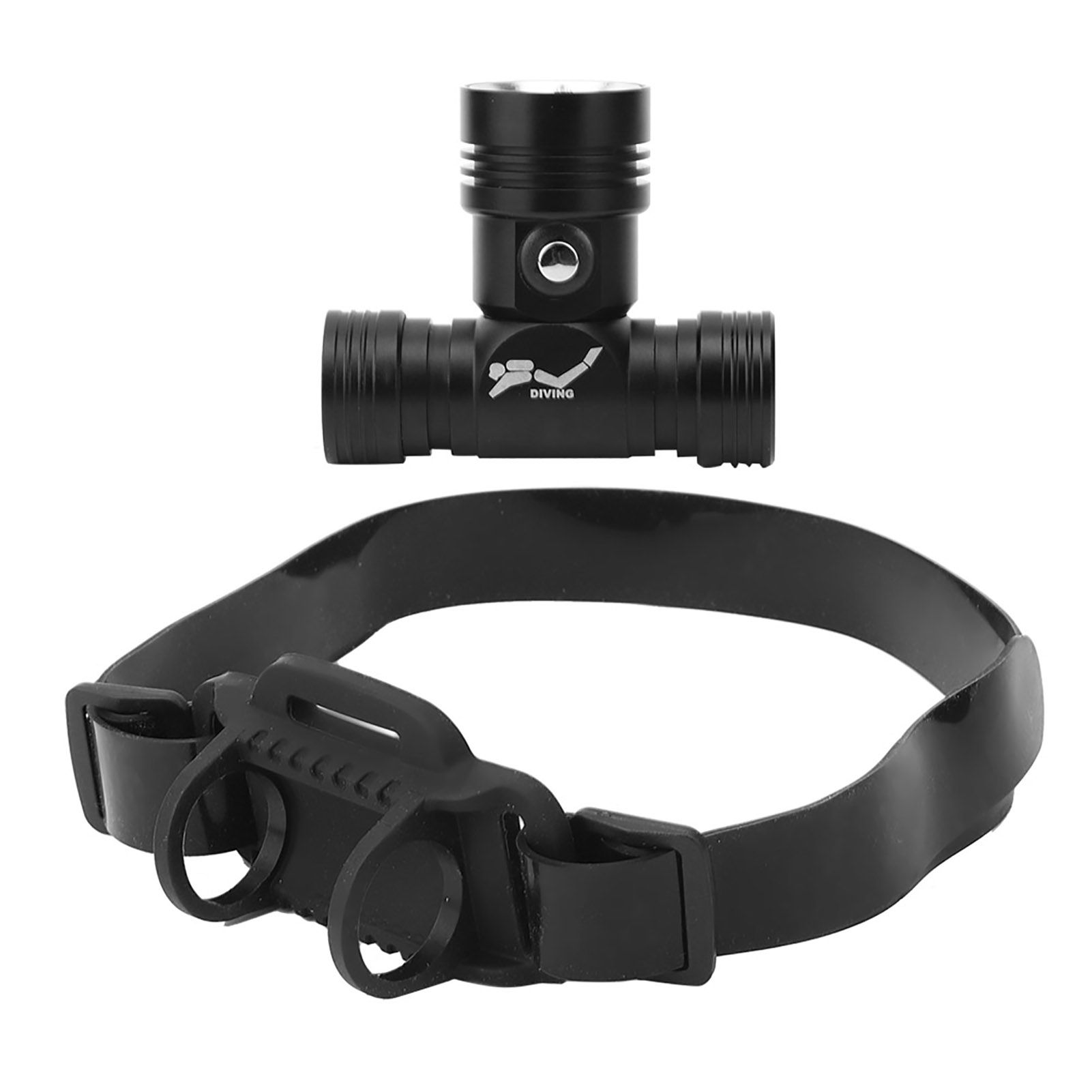 Waterproof LED Diving Headlamp Underwater High Brightness Head Light for Land view 5