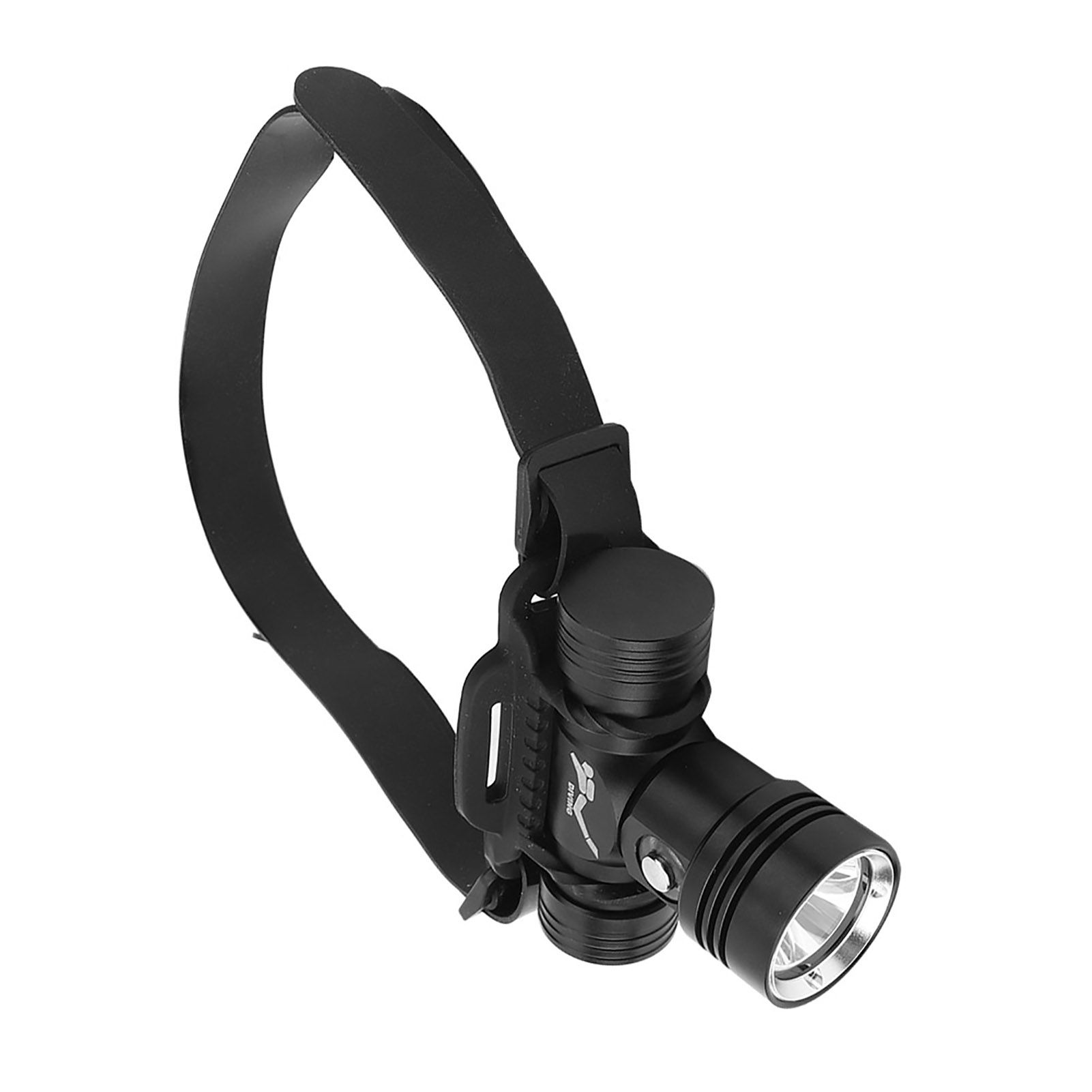 Waterproof LED Diving Headlamp Underwater High Brightness Head Light for Land view 10