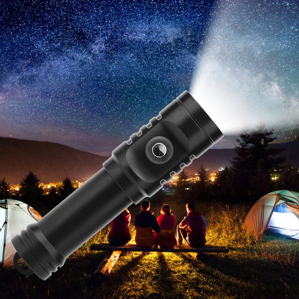 1000LM Waterproof Mini LED Diving Lights Flashlight Swimming Underwater Torch view 10