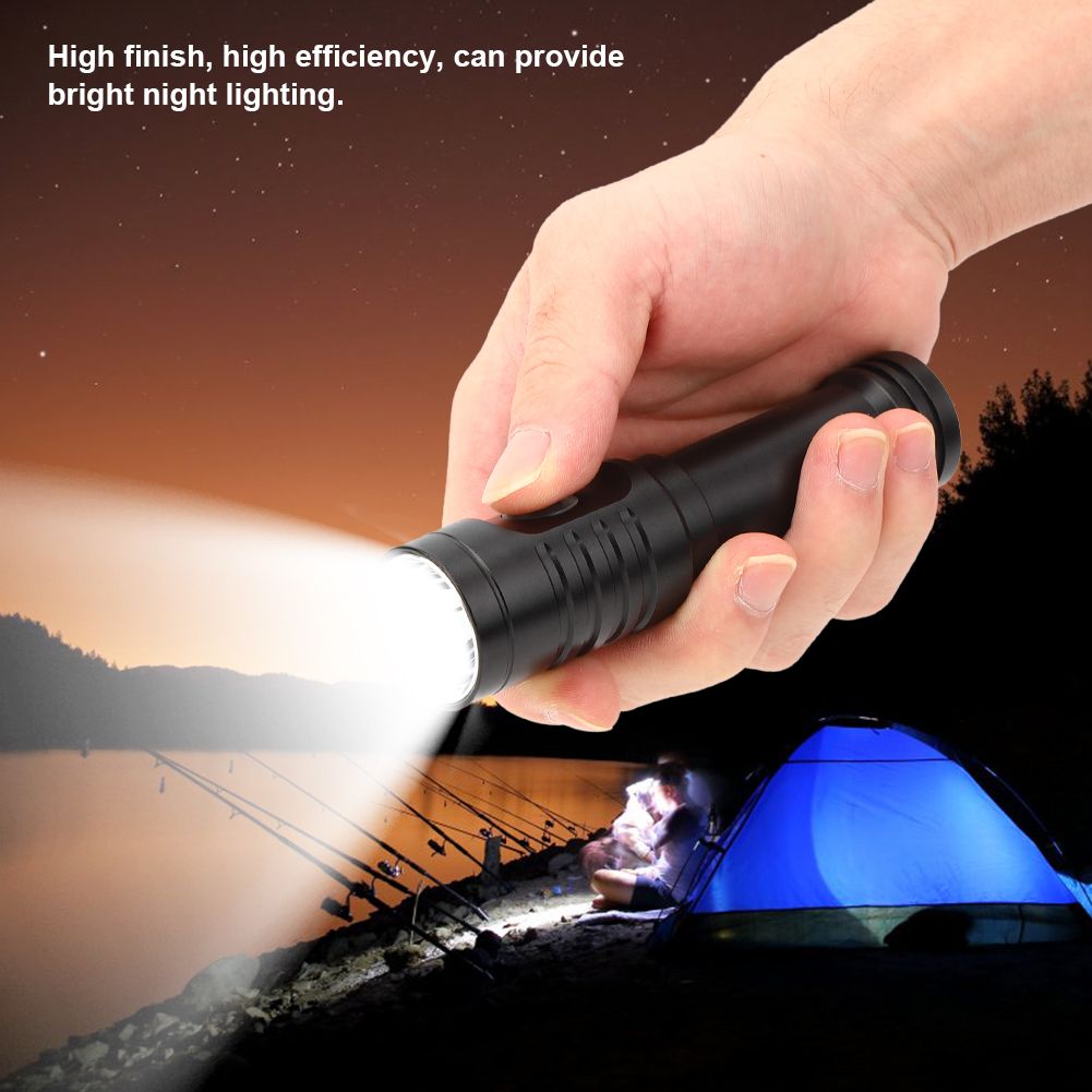1000LM Waterproof Mini LED Diving Lights Flashlight Swimming Underwater Torch view 12